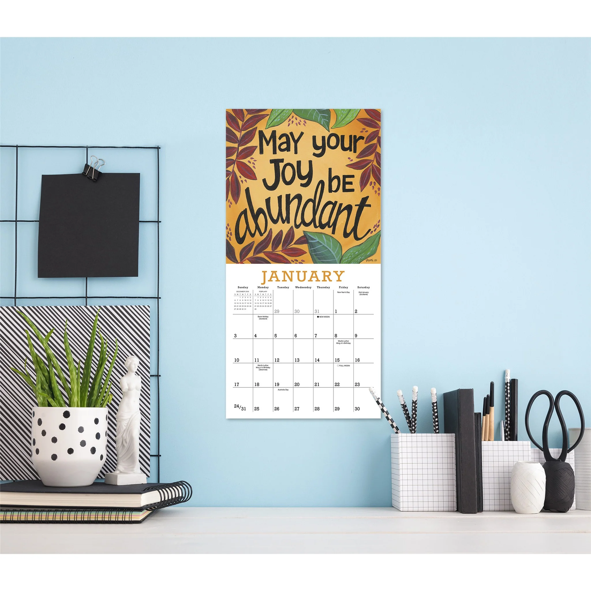 A Year of Hope and Inspiration 2027 Mini Calendar - Image 5