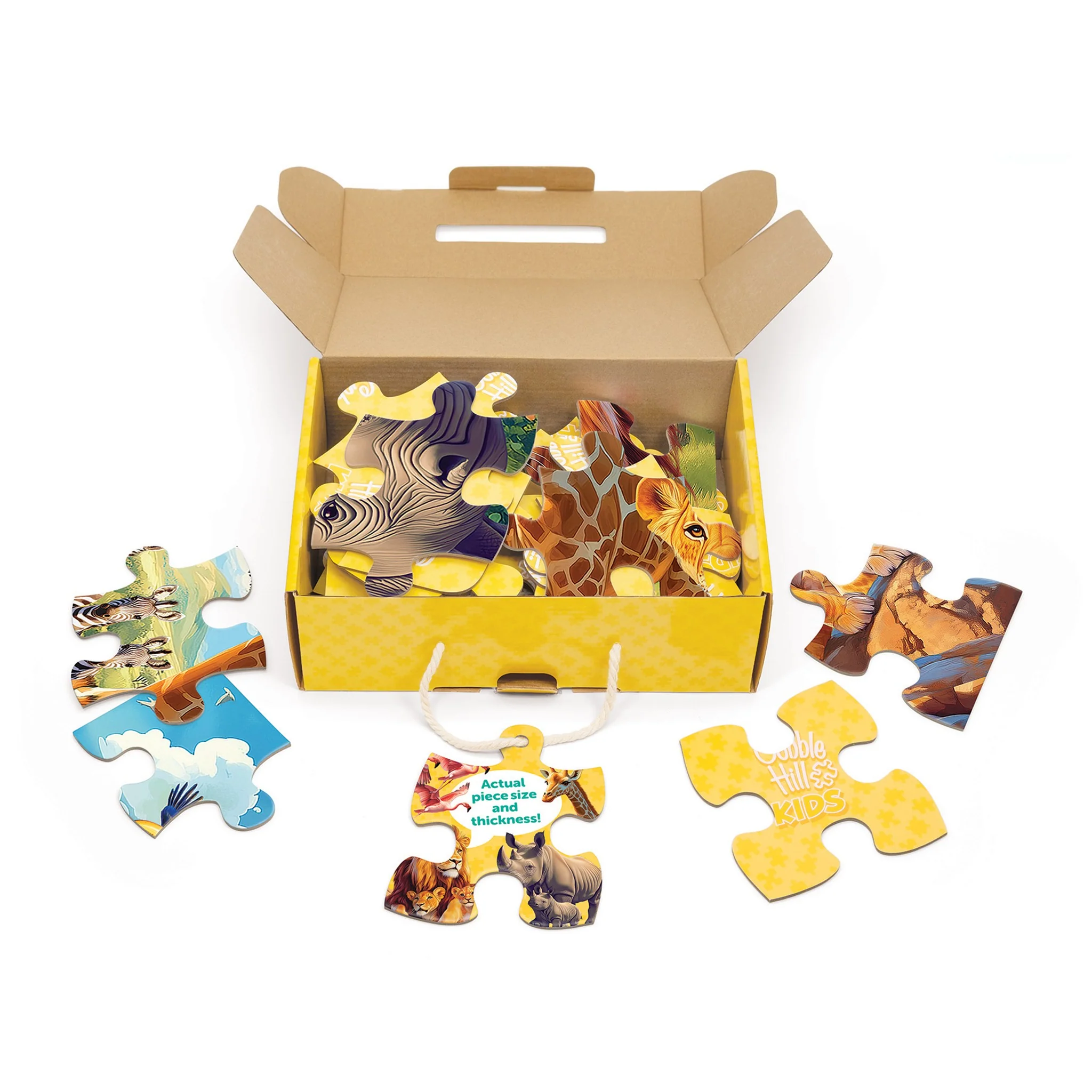 African Plains 35 Piece Floor Puzzle - Online Only - Image 3
