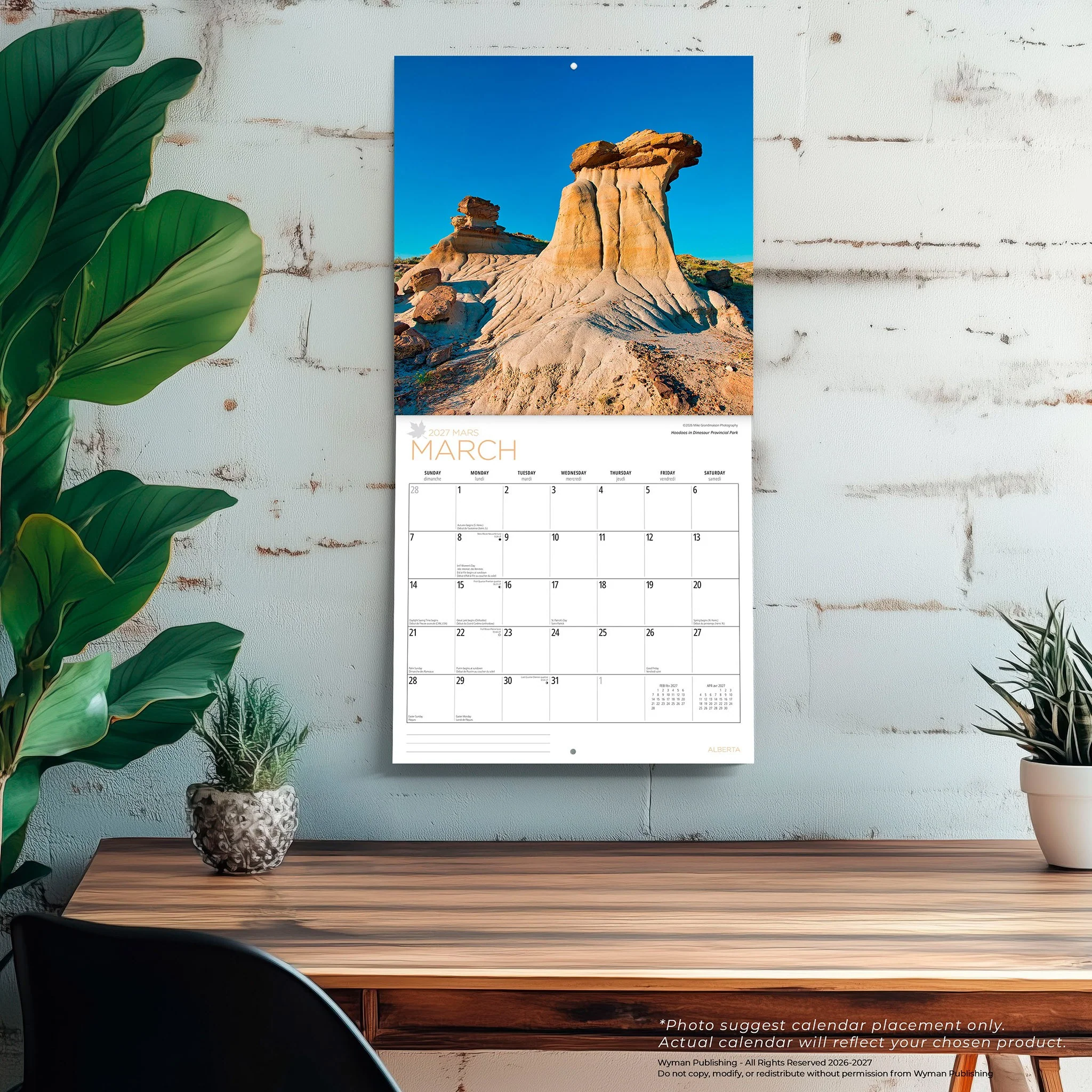 Alberta 2027 Wall Calendar - Image 5