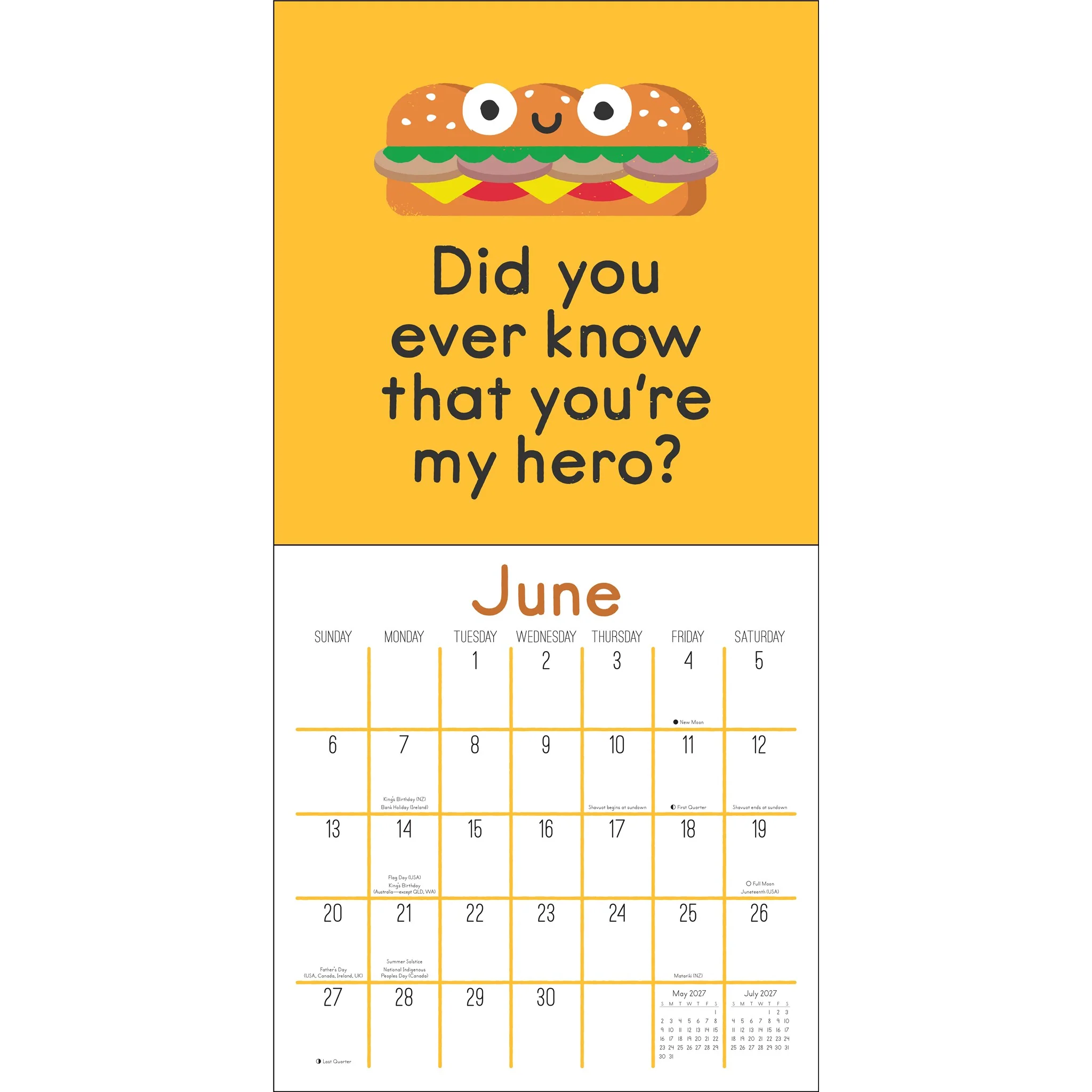Art of David Olenick 2027 Wall Calendar - Online Only - Image 4