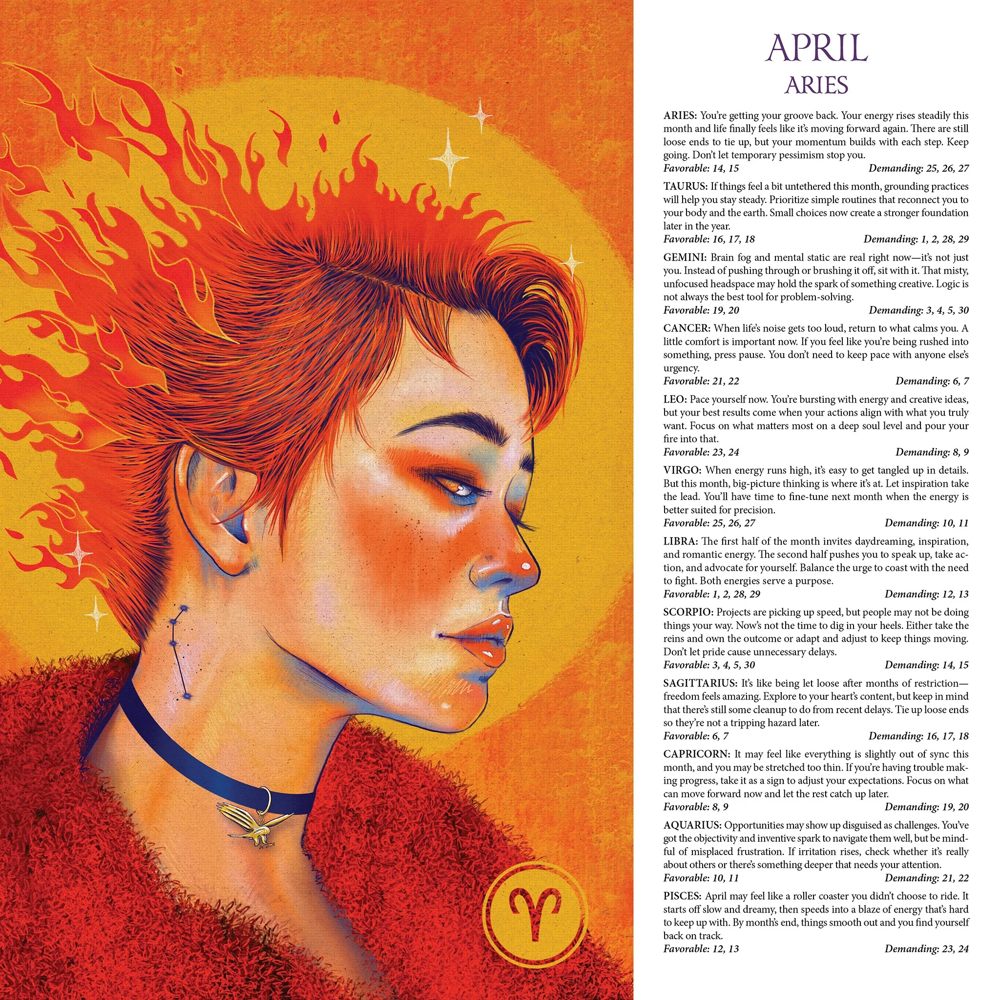 Astrological 2027 Wall Calendar - Image 8