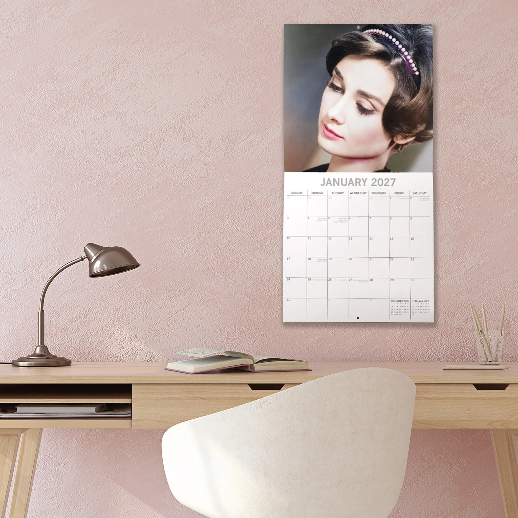 Audrey Hepburn 2027 Wall Calendar - Image 4