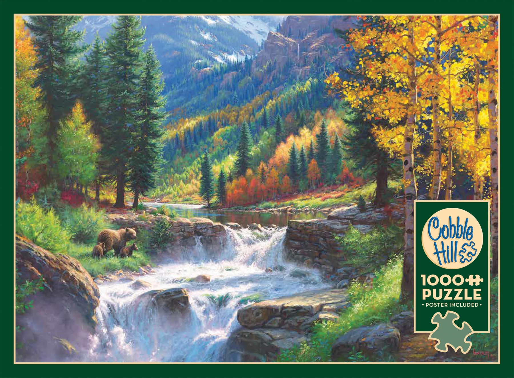 Bear Falls Exclusive 1000 Piece Puzzle - Image 4