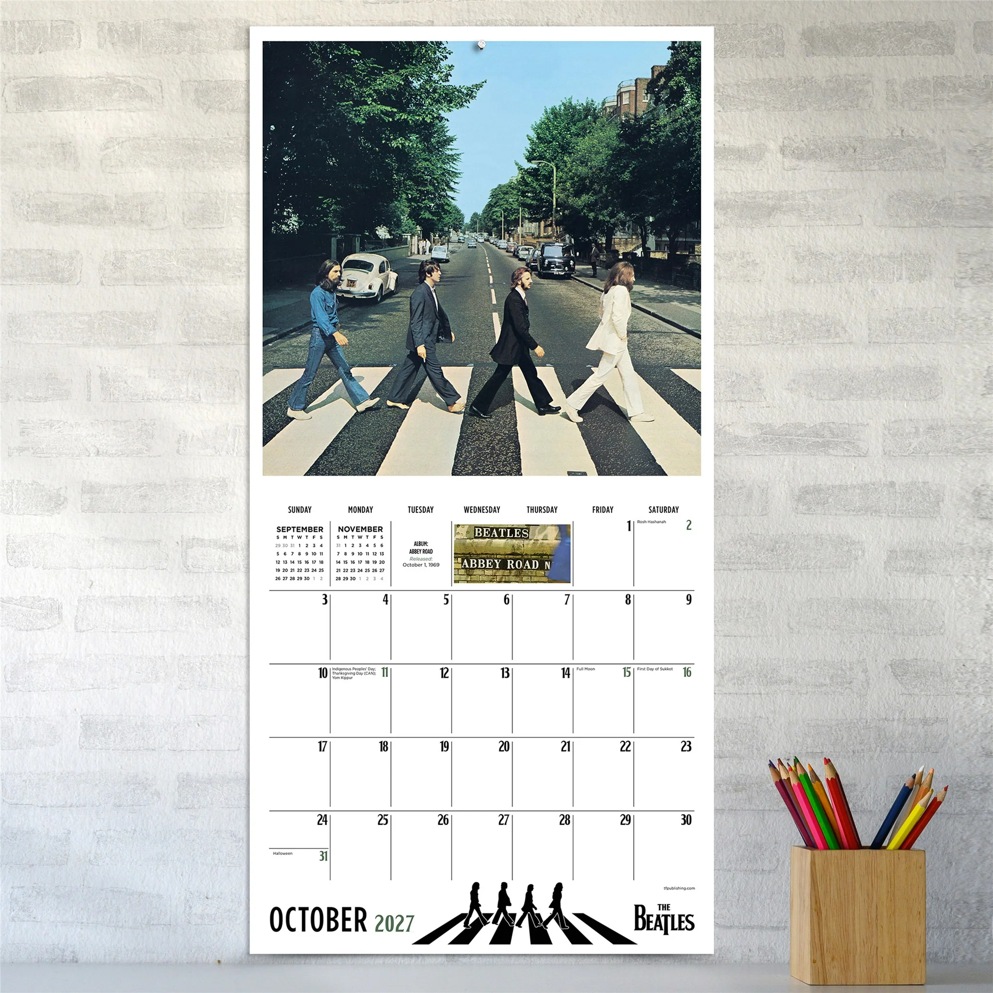 Beatles 2027 Wall Calendar - Image 5