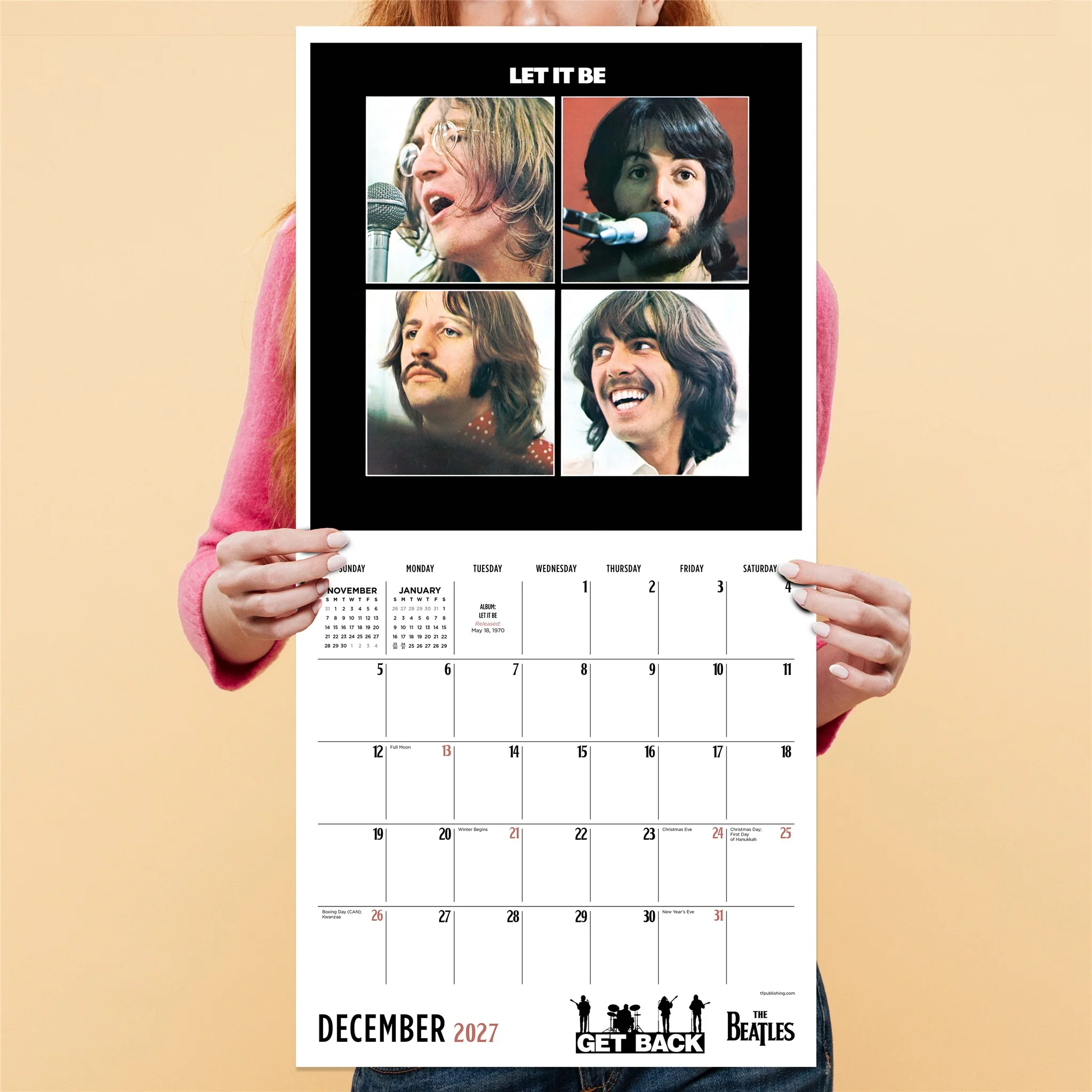 Beatles 2027 Wall Calendar - Image 6