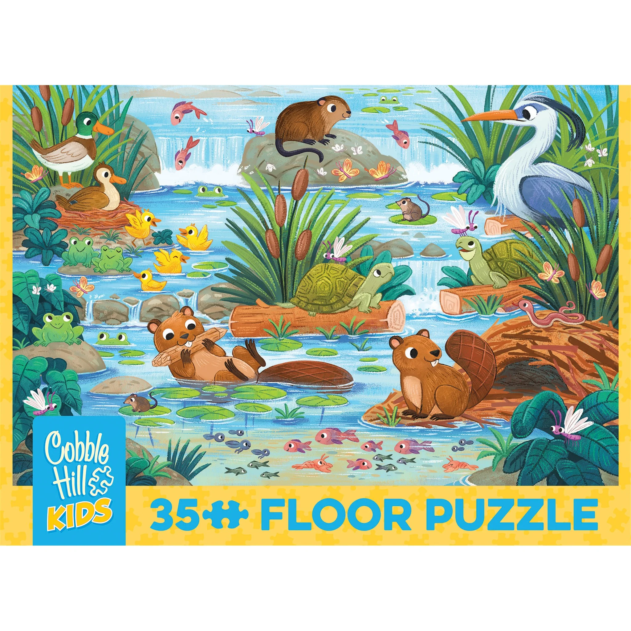 Beaver and Friends 35 Piece Floor Puzzle - Image 2