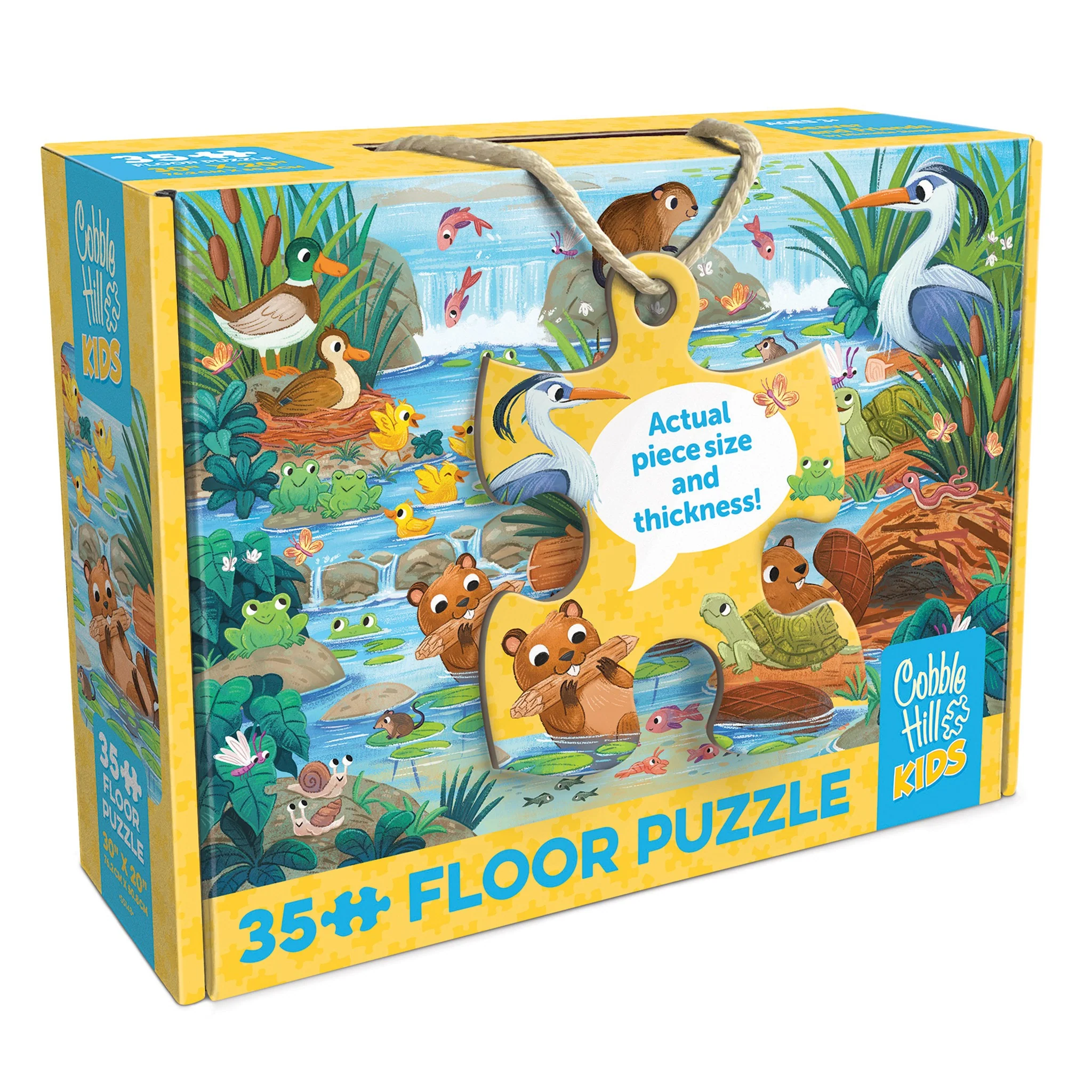 Beaver and Friends 35 Piece Floor Puzzle - Image 6