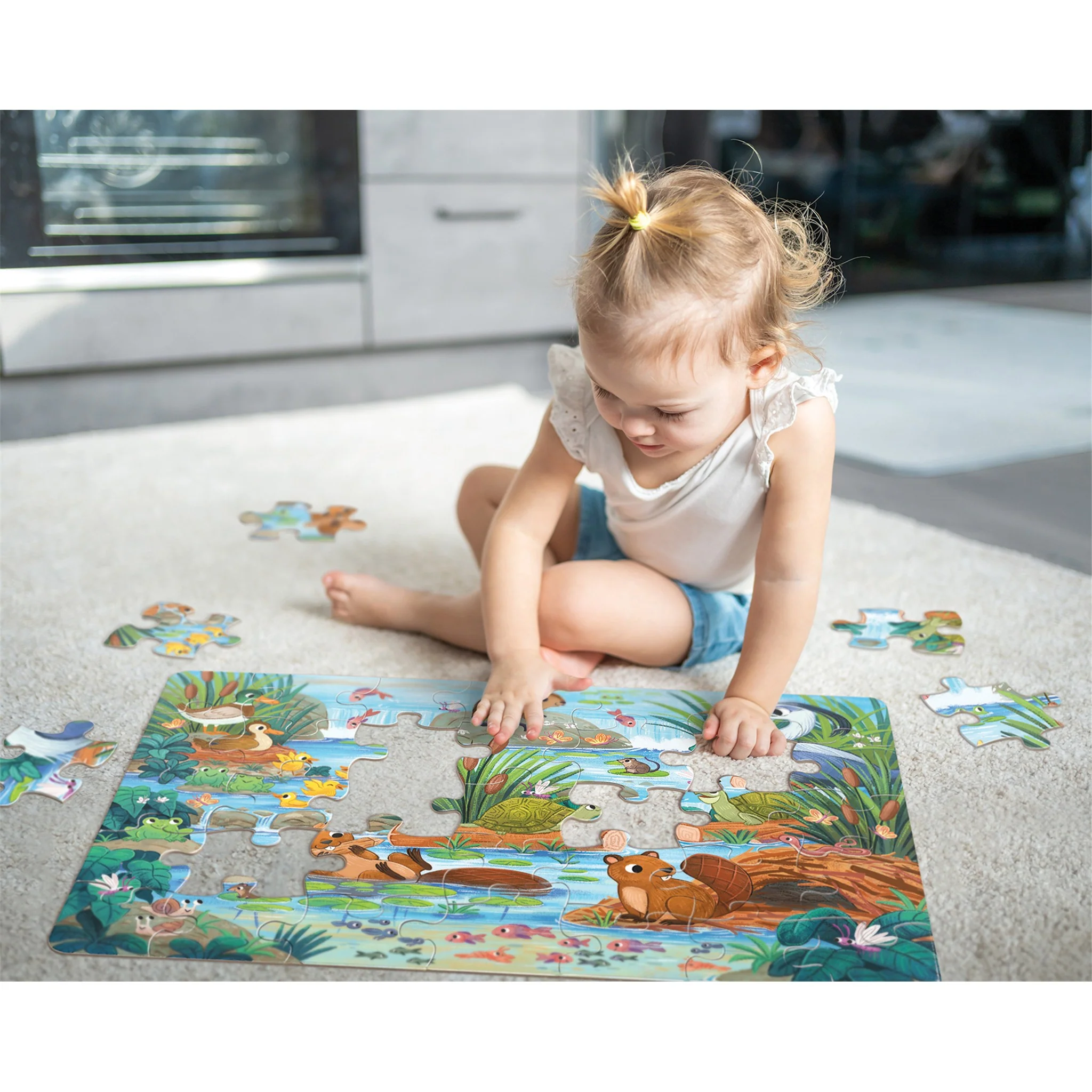 Beaver and Friends 35 Piece Floor Puzzle - Image 7