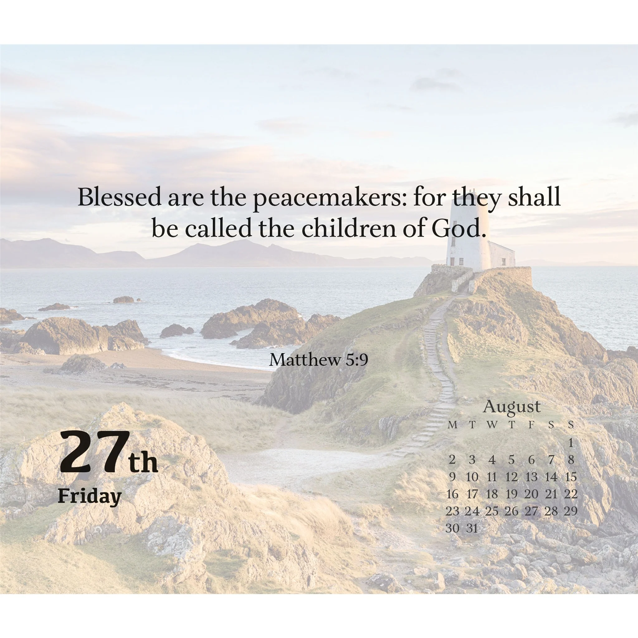 Bible Verses 2027 Box Calendar - Image 5