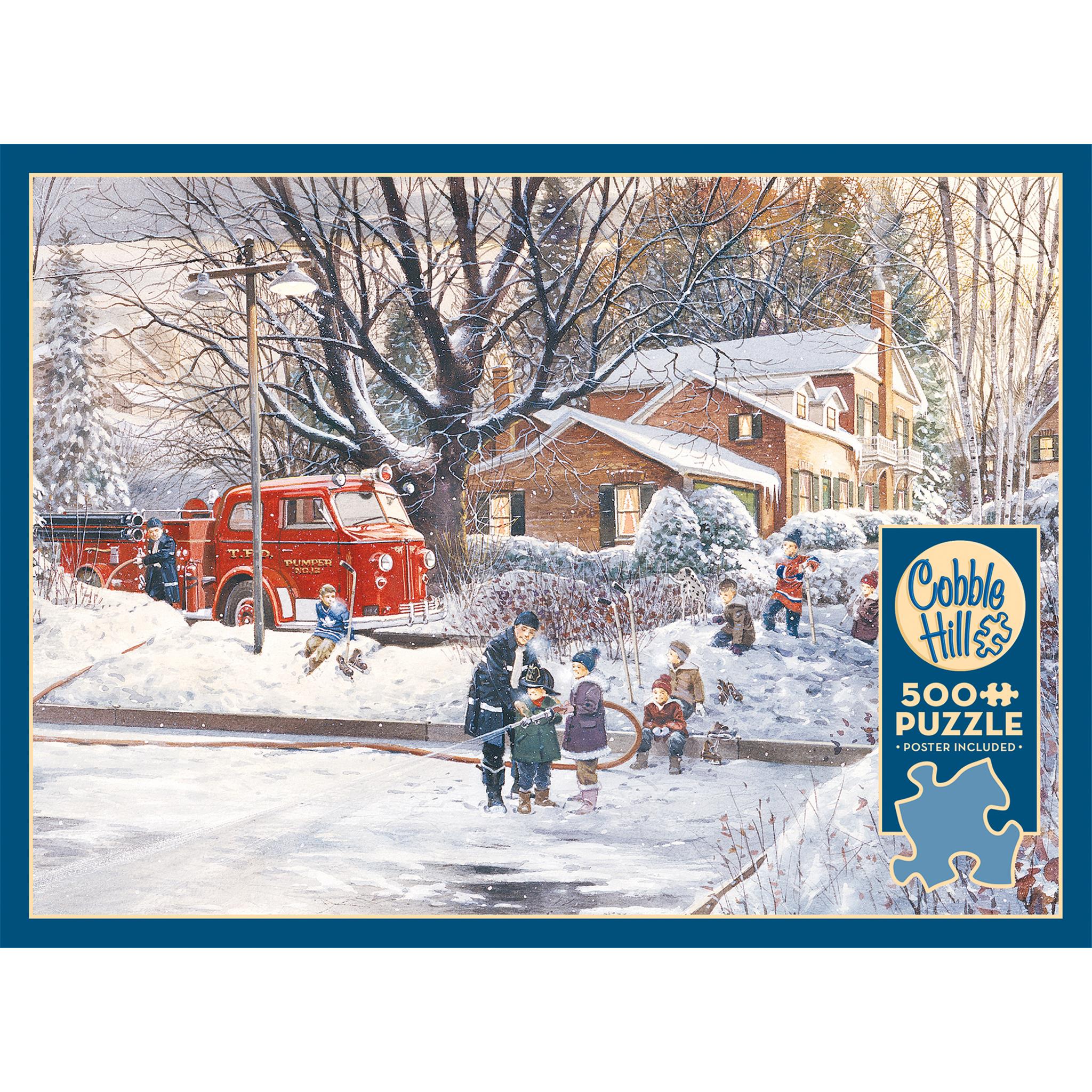 Big Game Tomorrow 500 Piece Puzzle Cobble Hill - Image 4