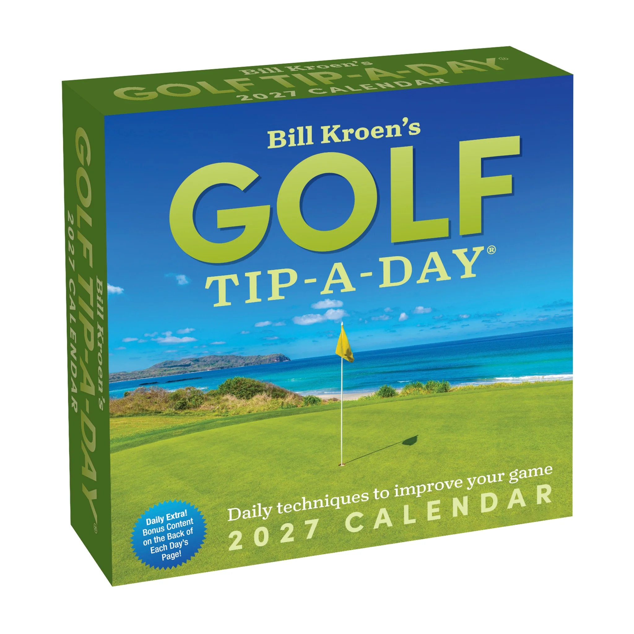 Bill Kroen's Golf Tip-A-Day 2027 Box Calendar - Image 4