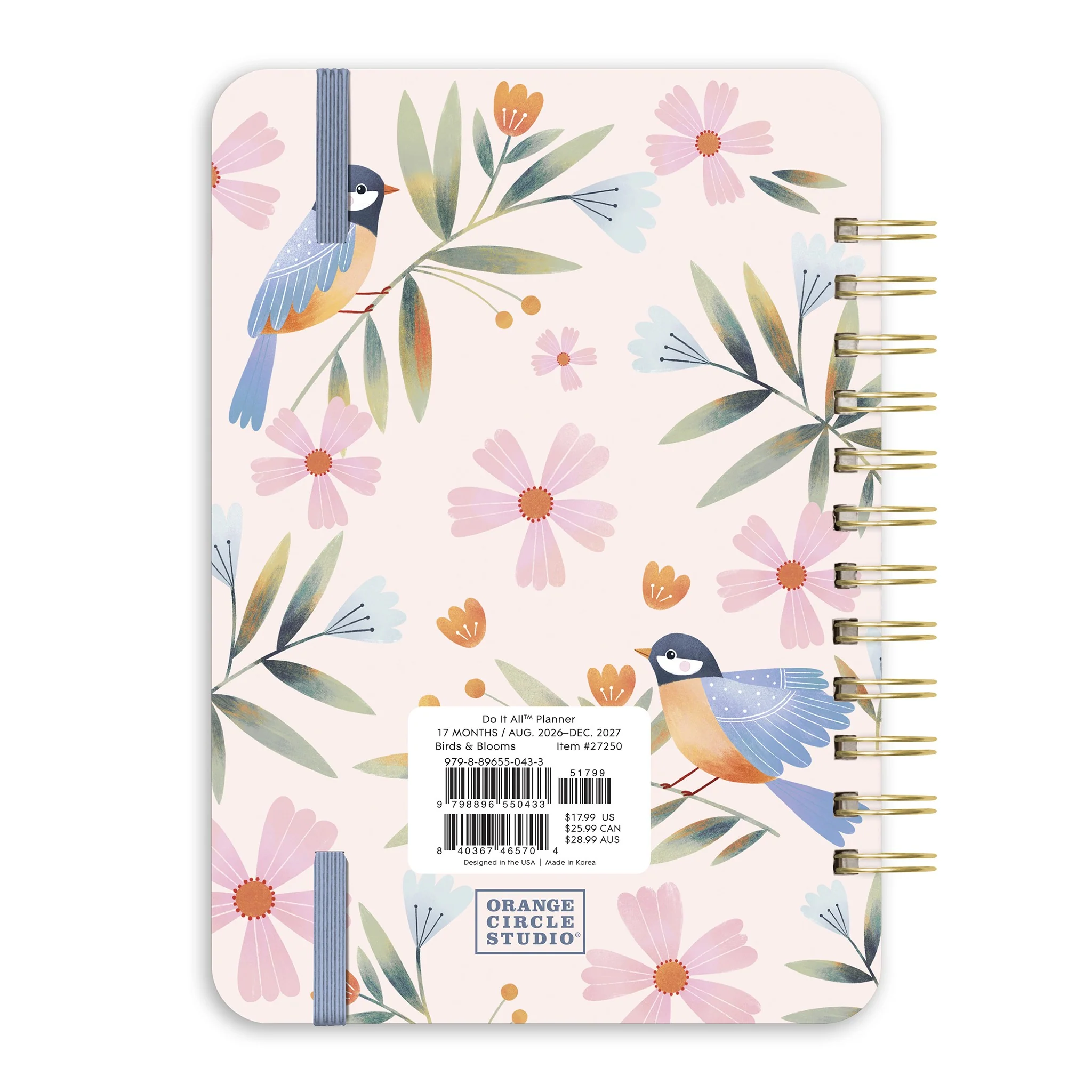 Birds and Blooms Do It All 2026-2027 Engagement Calendar - Image 6
