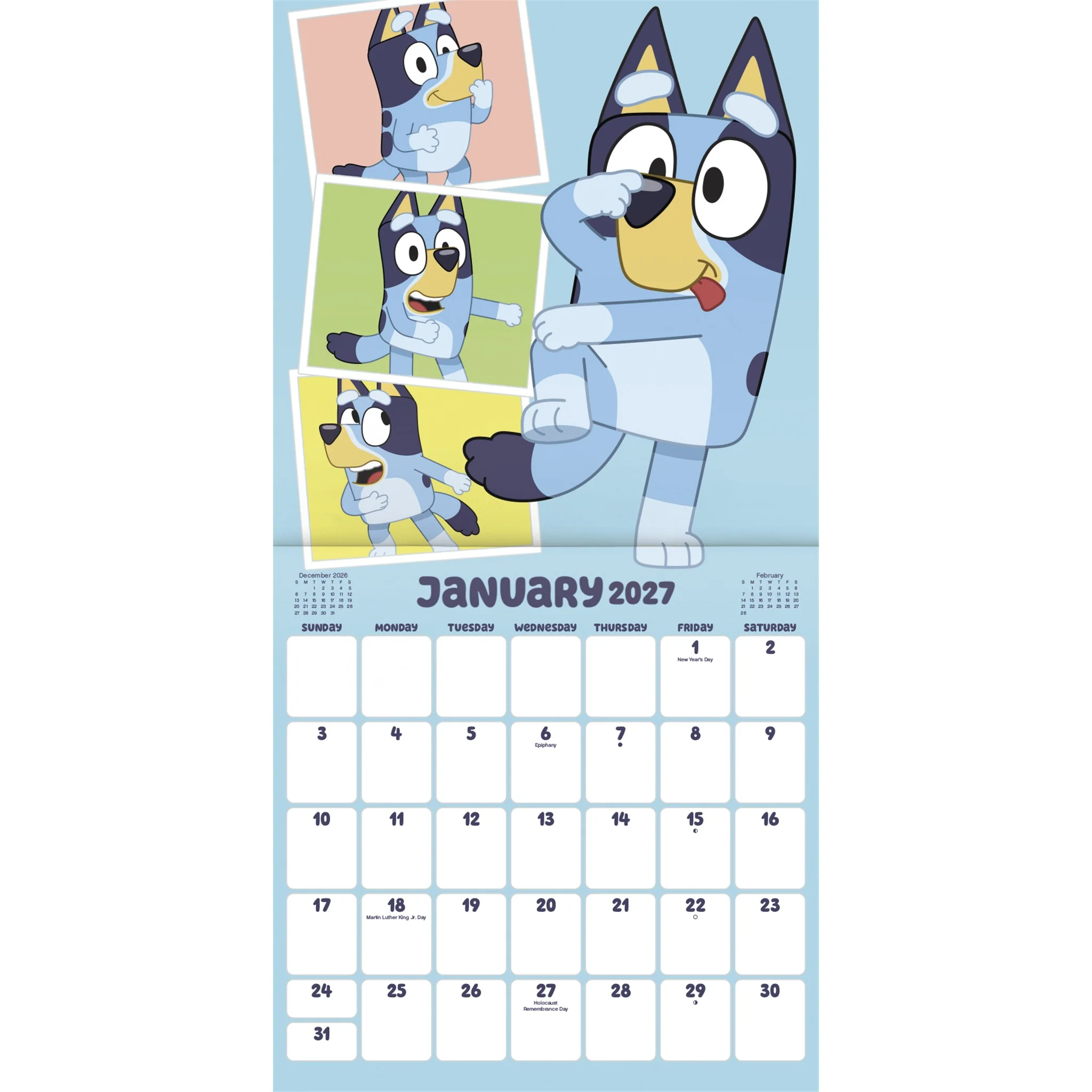 Bluey 2027 Mini Calendar - Image 3