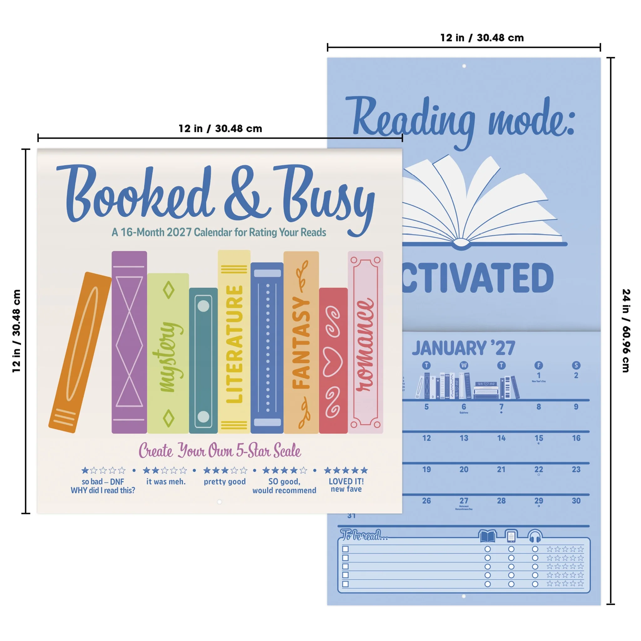 Booked and Busy 2027 Wall Calendar - Image 7
