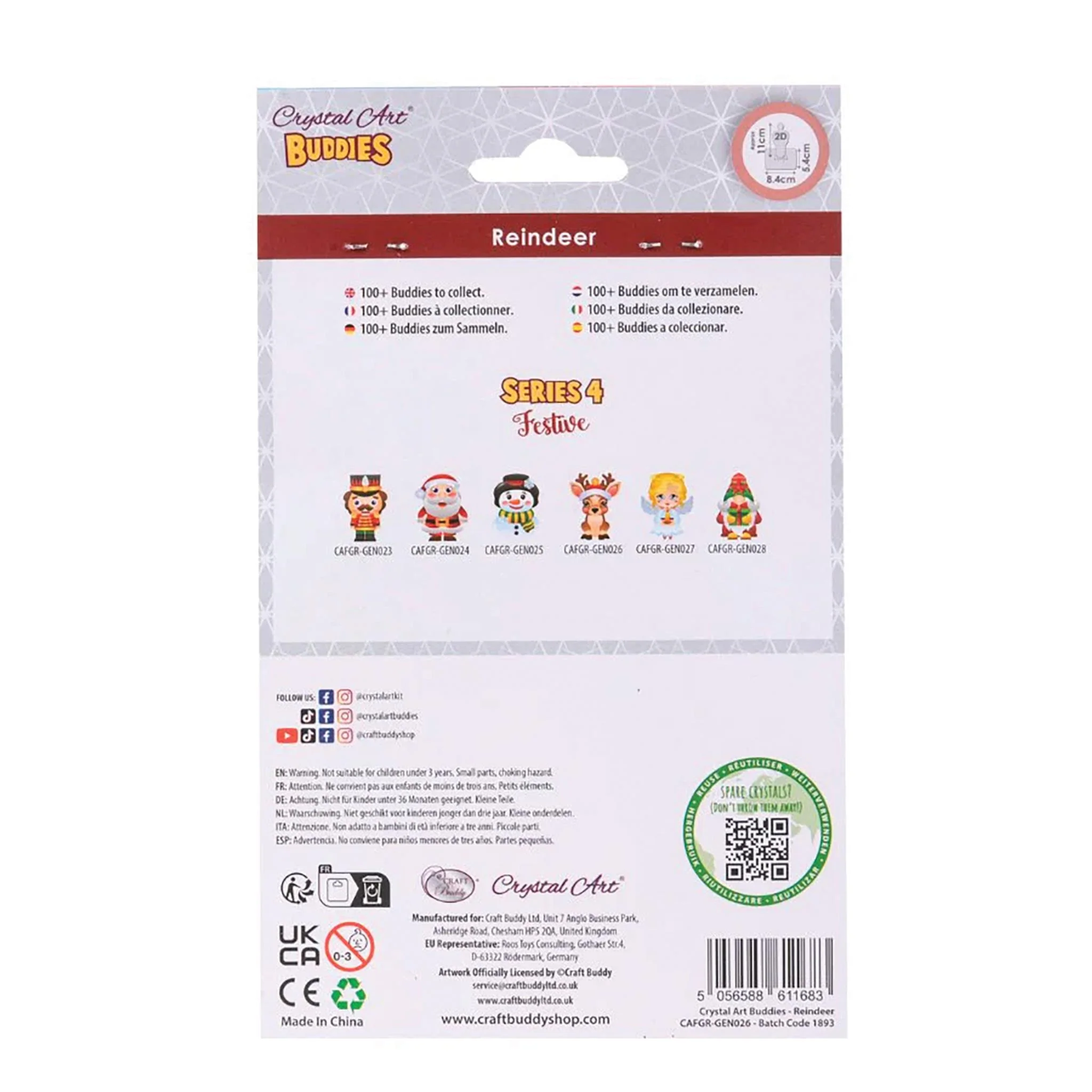 Build Your Own Reindeer Ornament - Image 2