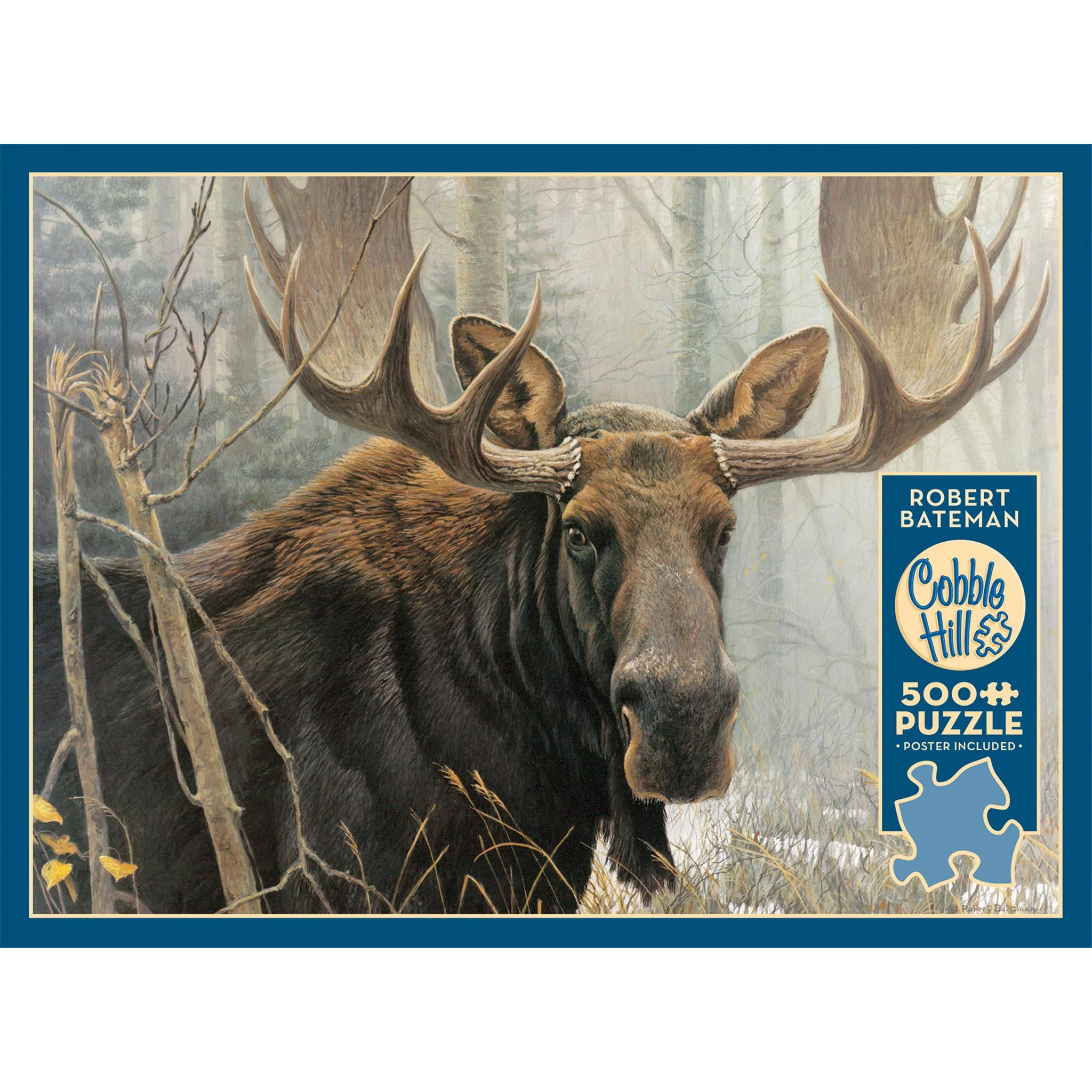 Bull Moose 500 Piece Puzzle Cobble Hill - Image 4