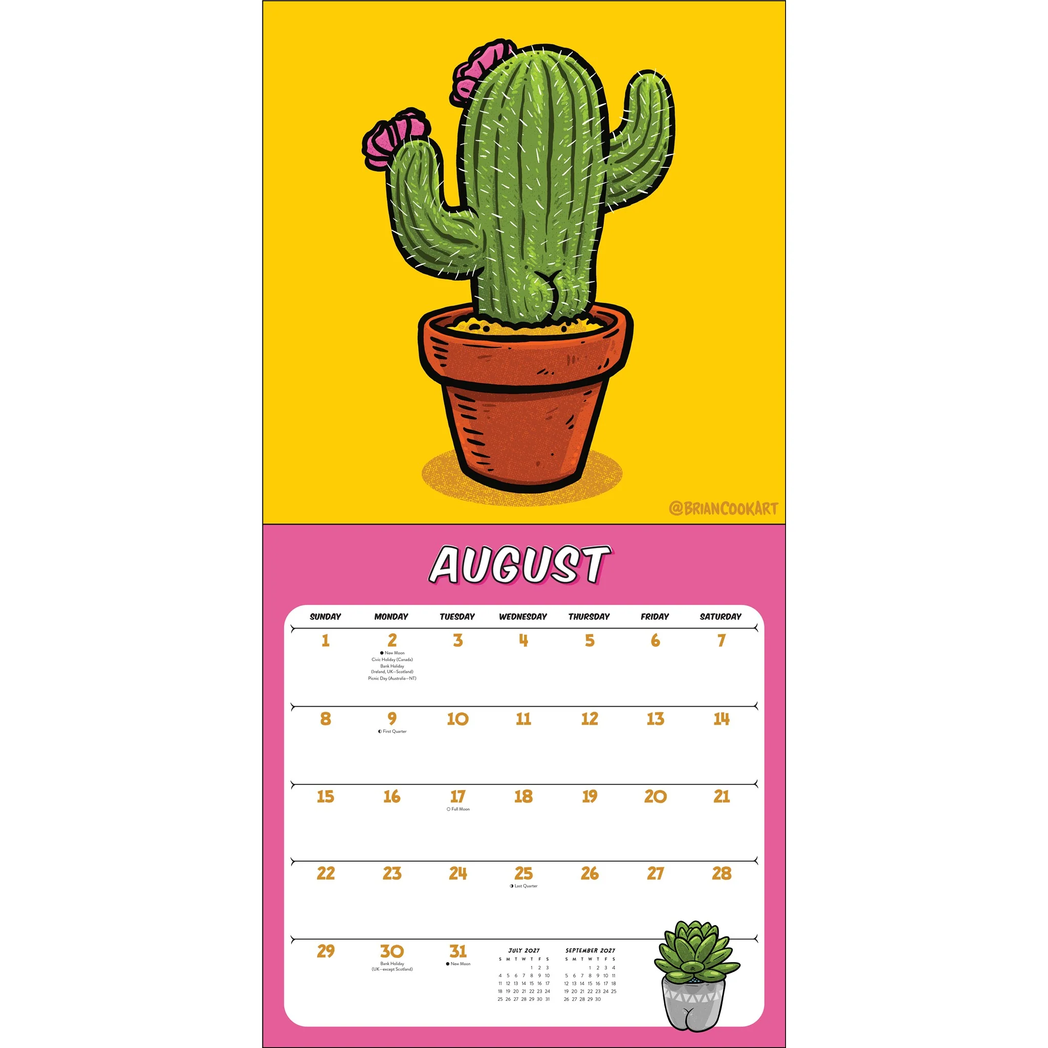 Butts on Things 2027 Wall Calendar - Image 5
