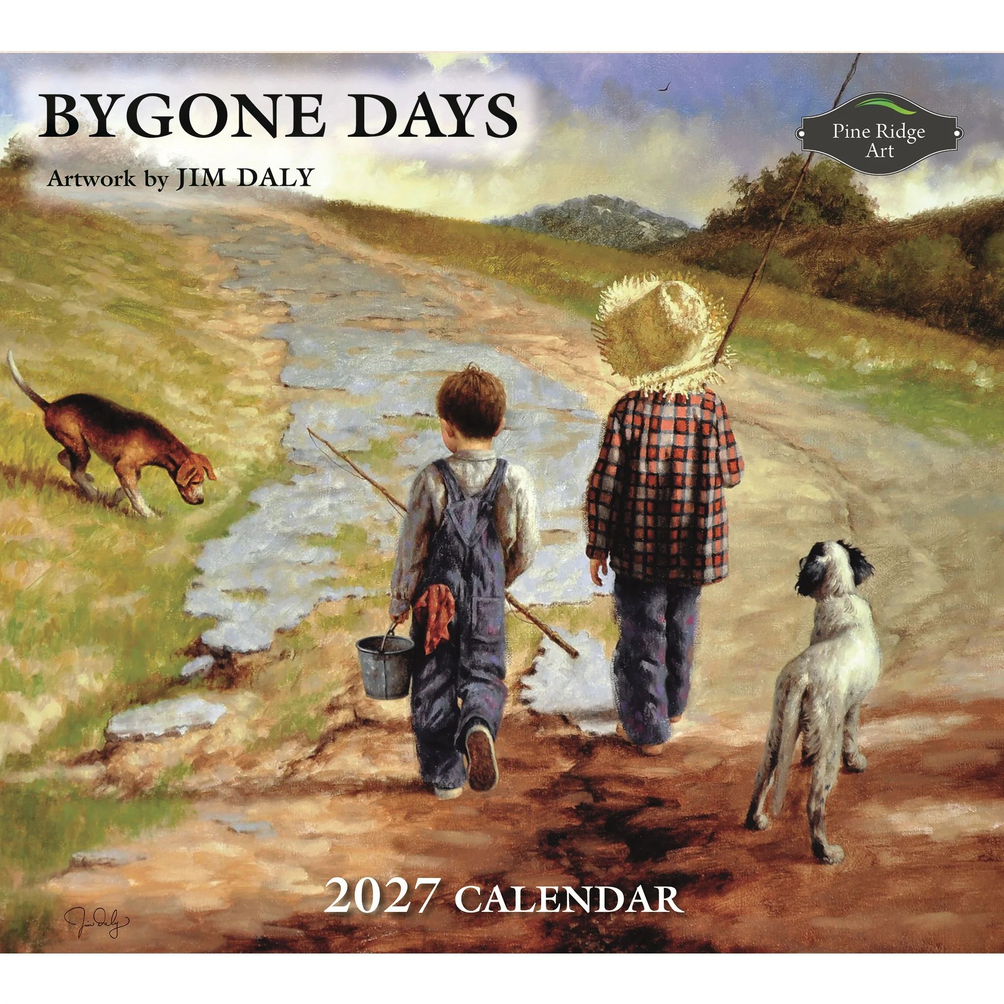 Bygone Days 2027 Wall Calendar