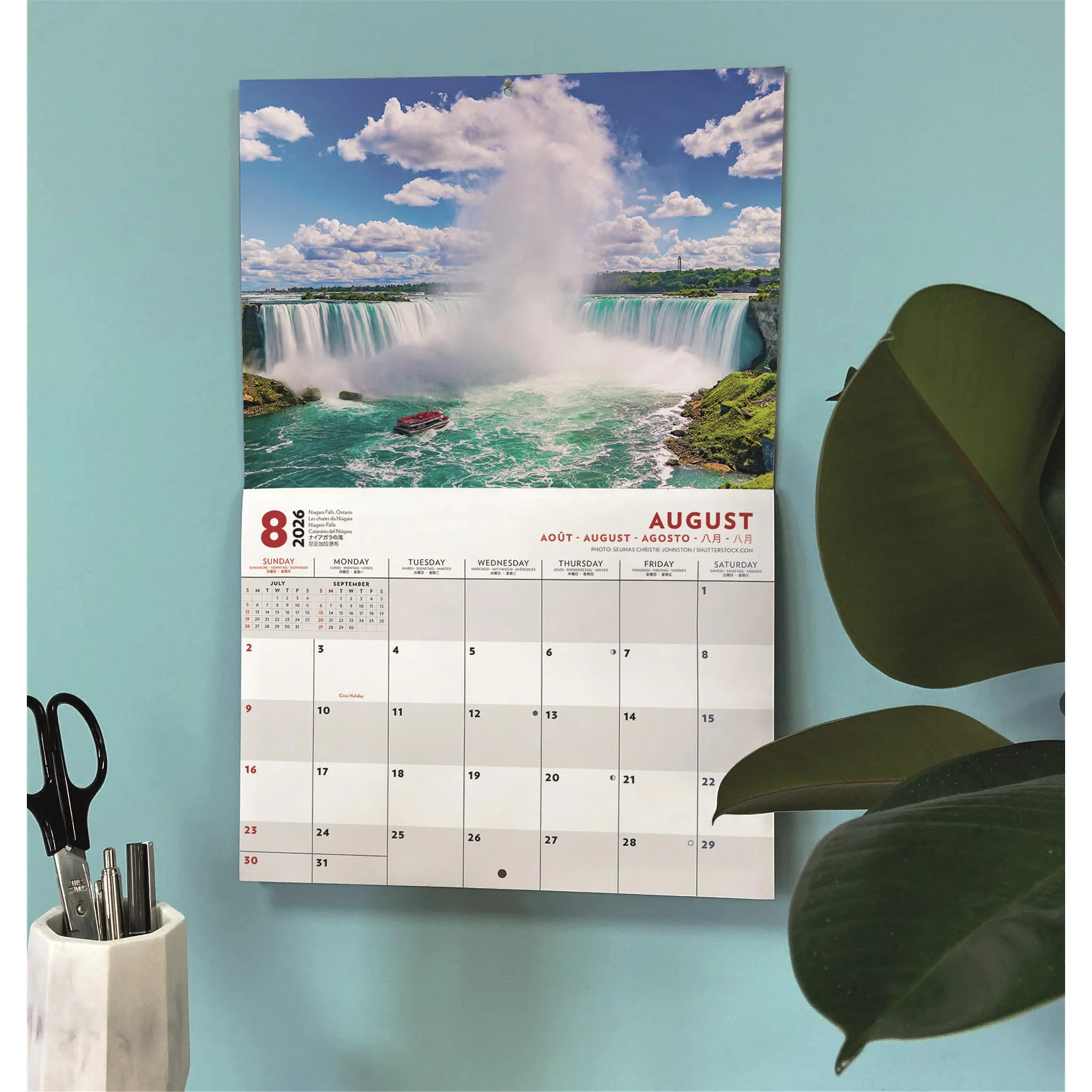 Canada Multi Language 2026 Wall Calendar - Image 6
