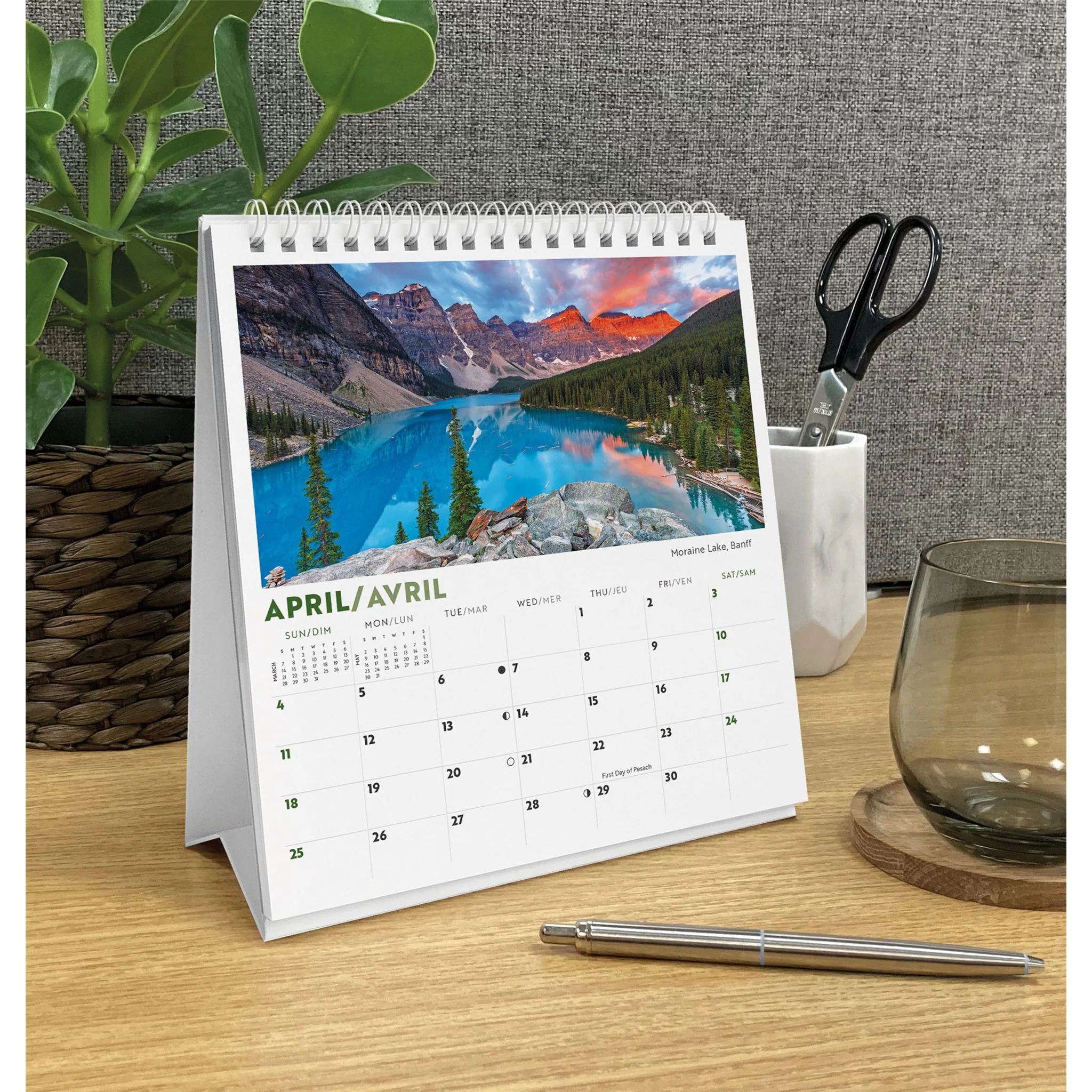 Canadian Rockies 2027 Easel Calendar - Image 6