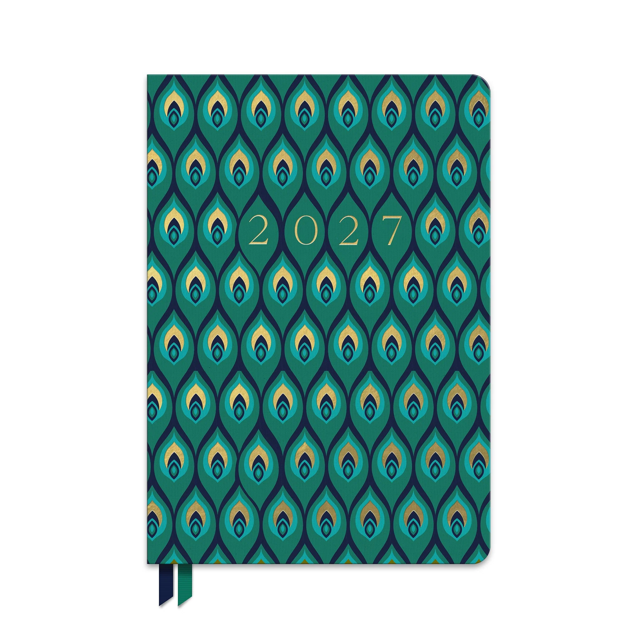 Cascading Plumes Clara Clothbound 2026-2027 Engagement Calendar - Image 5
