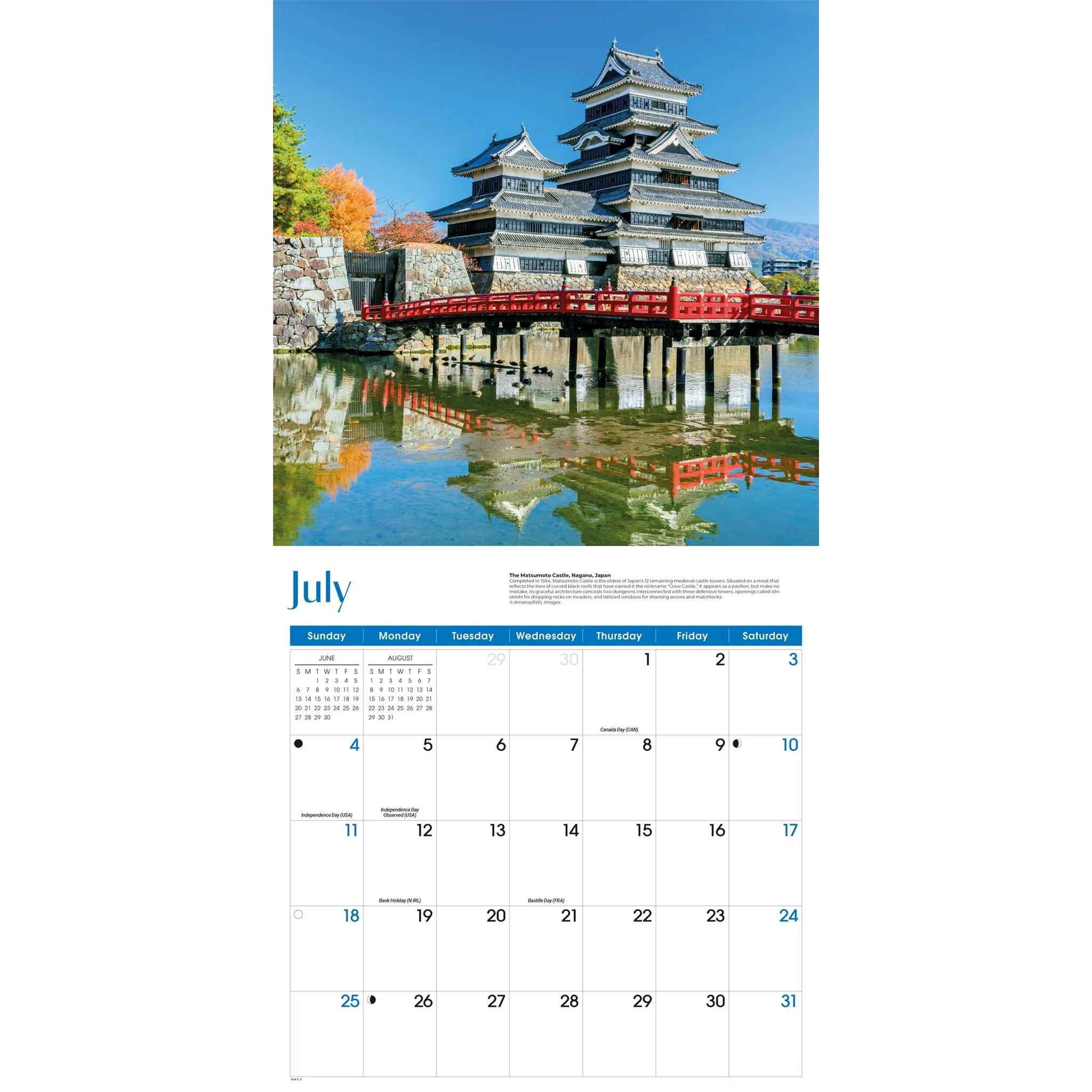 Castles 2027 Wall Calendar - Image 4