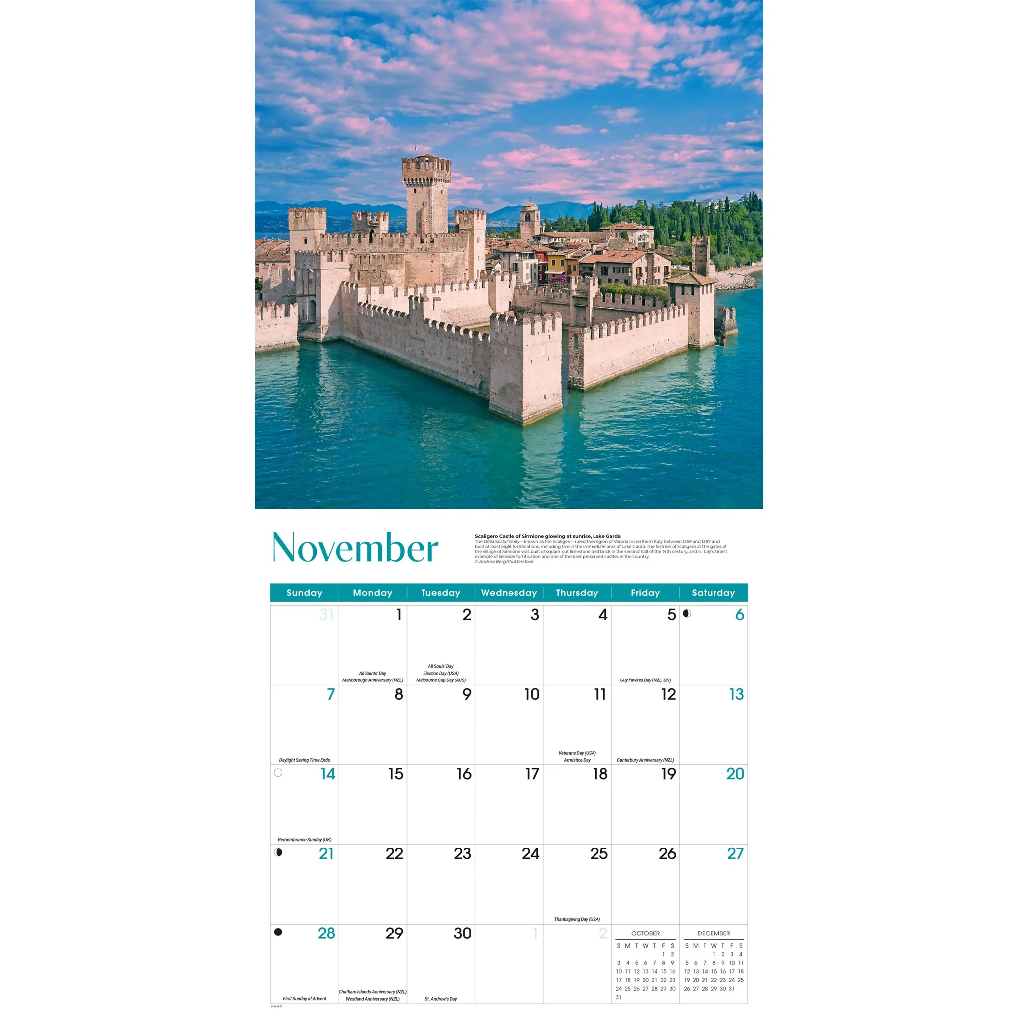 Castles 2027 Wall Calendar - Image 5