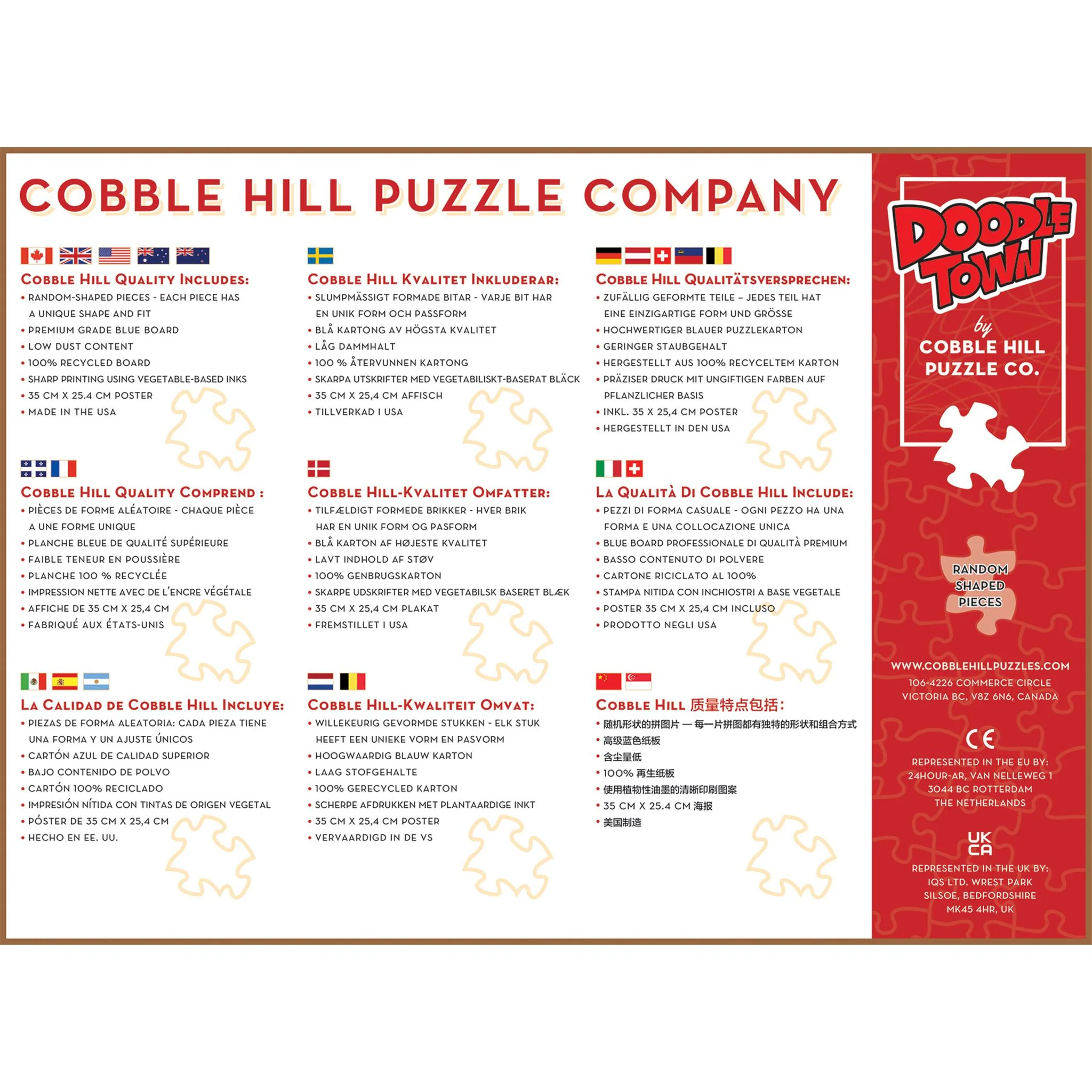Catching Santa Doodletown 1000 Piece Puzzle - Image 2