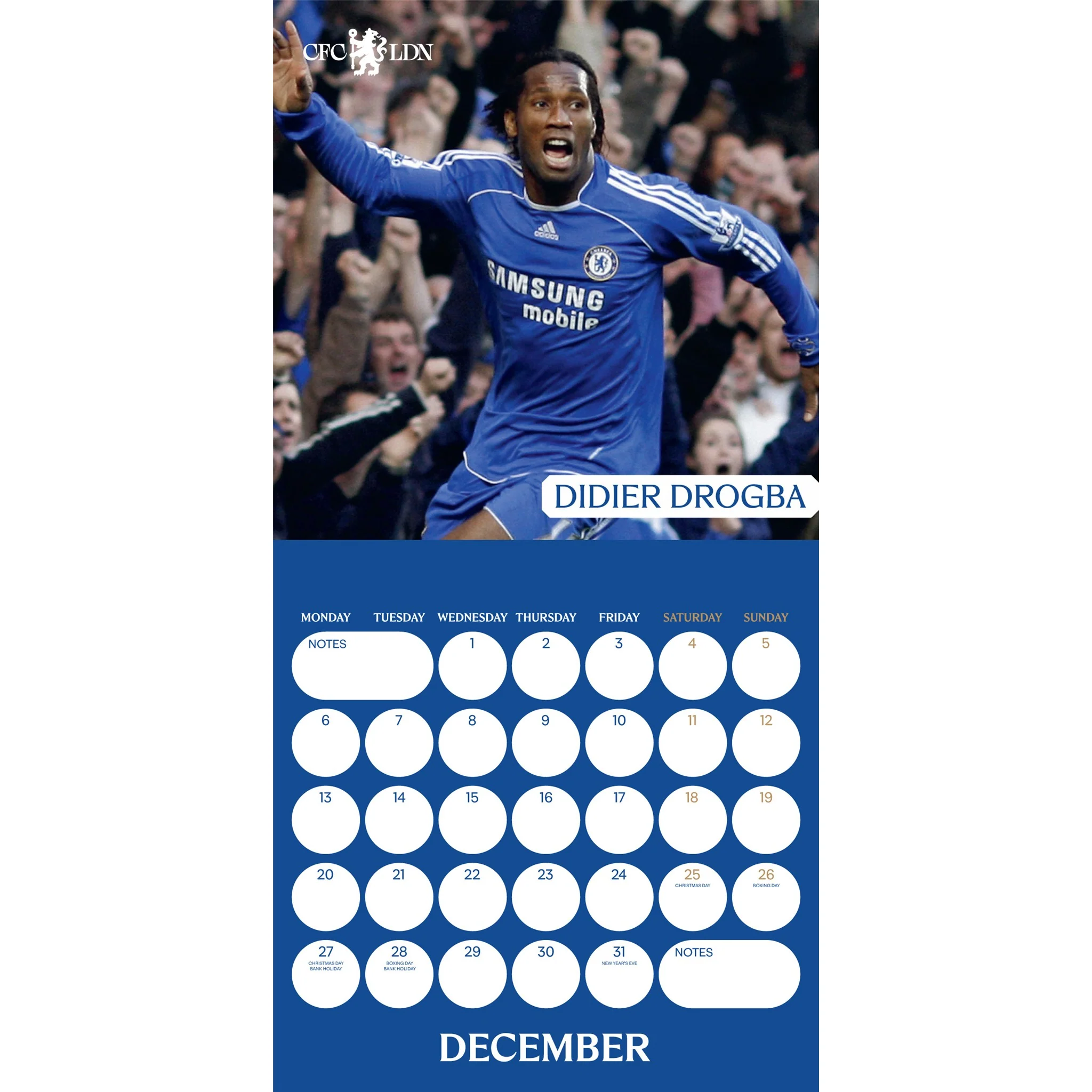 Chelsea 2027 Wall Calendar - Image 5
