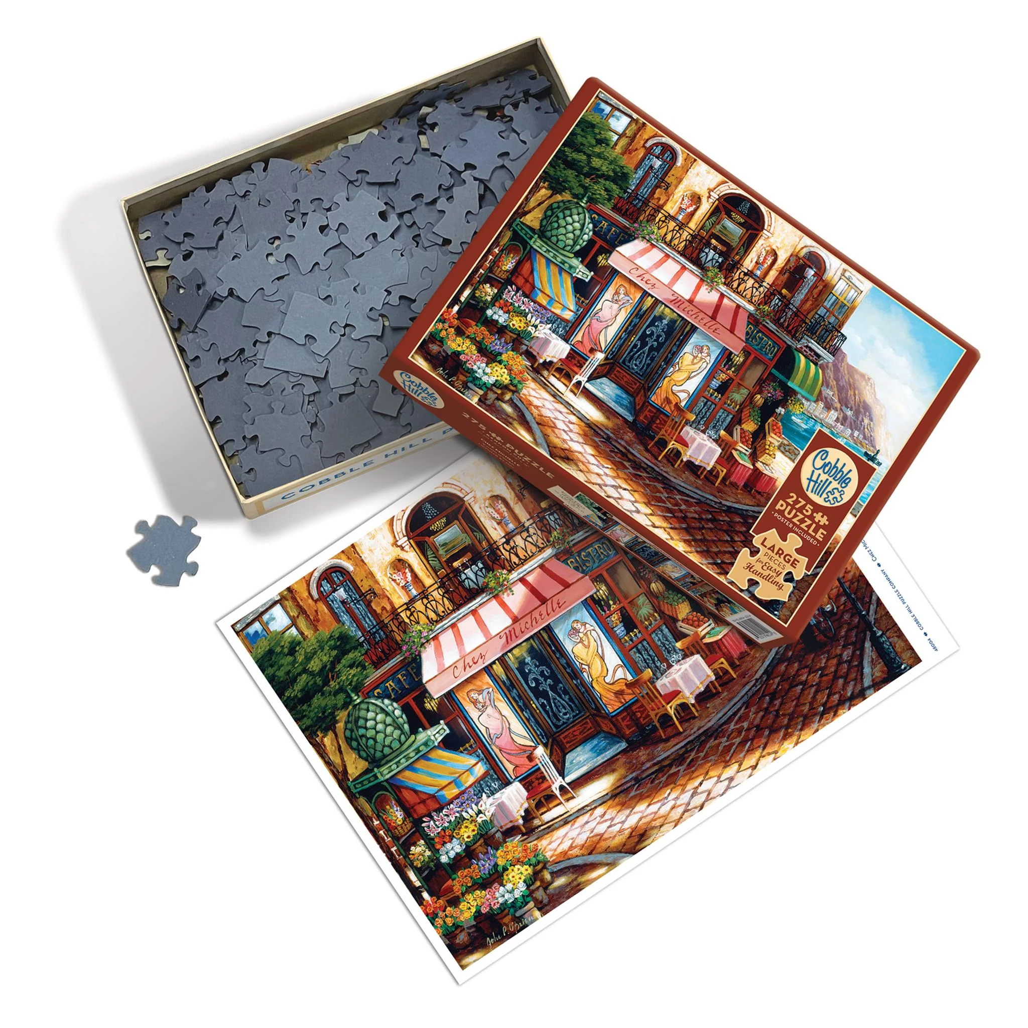 Chez Michelle 275 Piece Puzzle Cobble Hill - Image 3