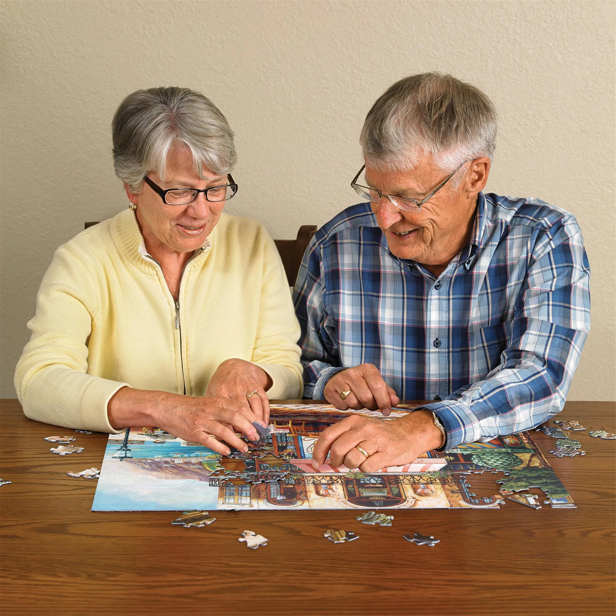 Chez Michelle 275 Piece Puzzle Cobble Hill - Image 4