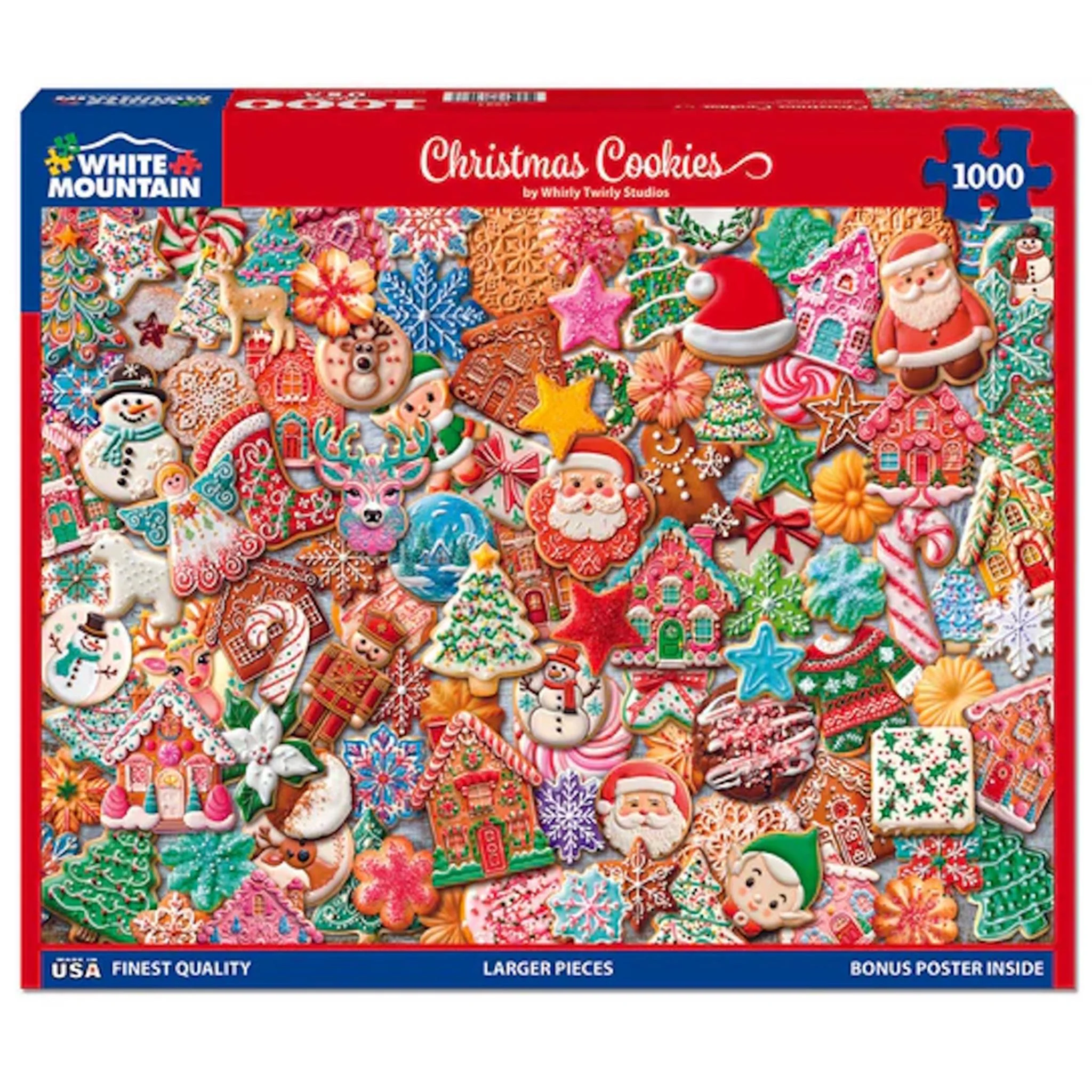 Christmas Cookies 1000 Piece Puzzle