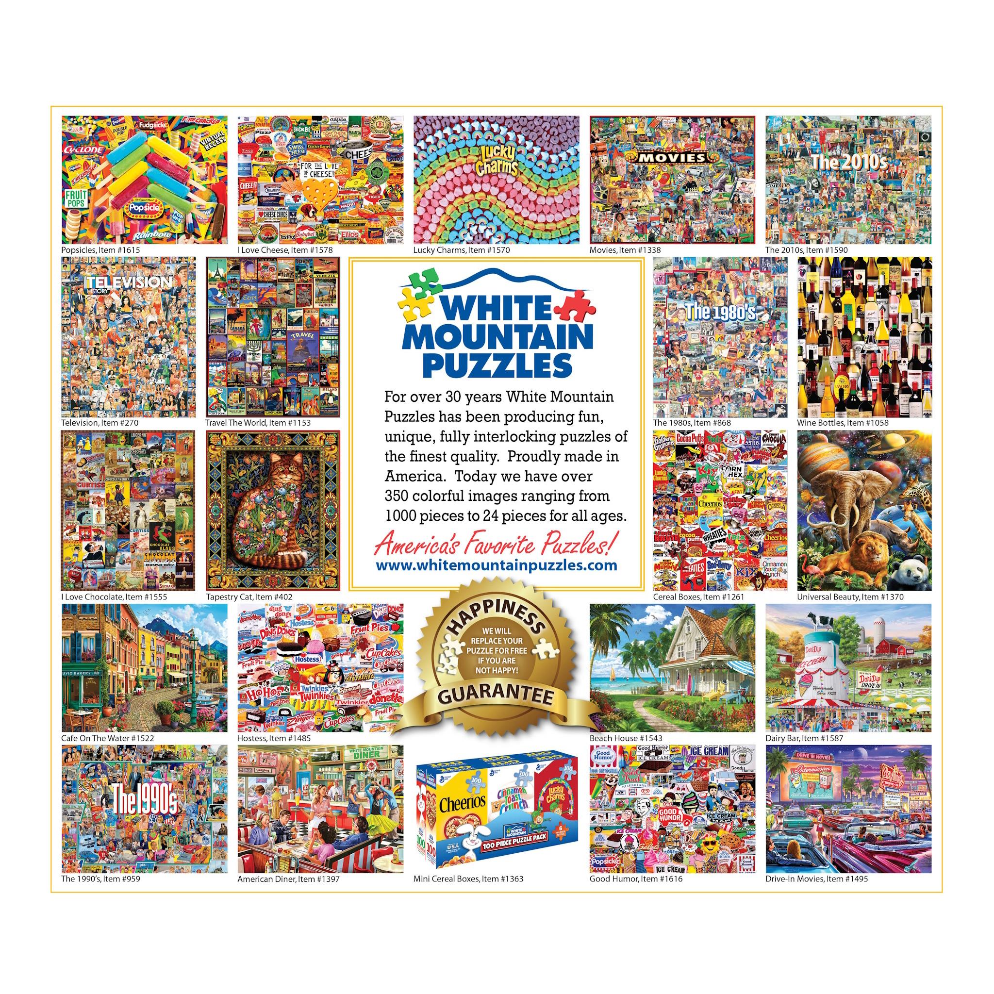 Christmas Door 500 Piece Puzzle White Mountain - Image 3
