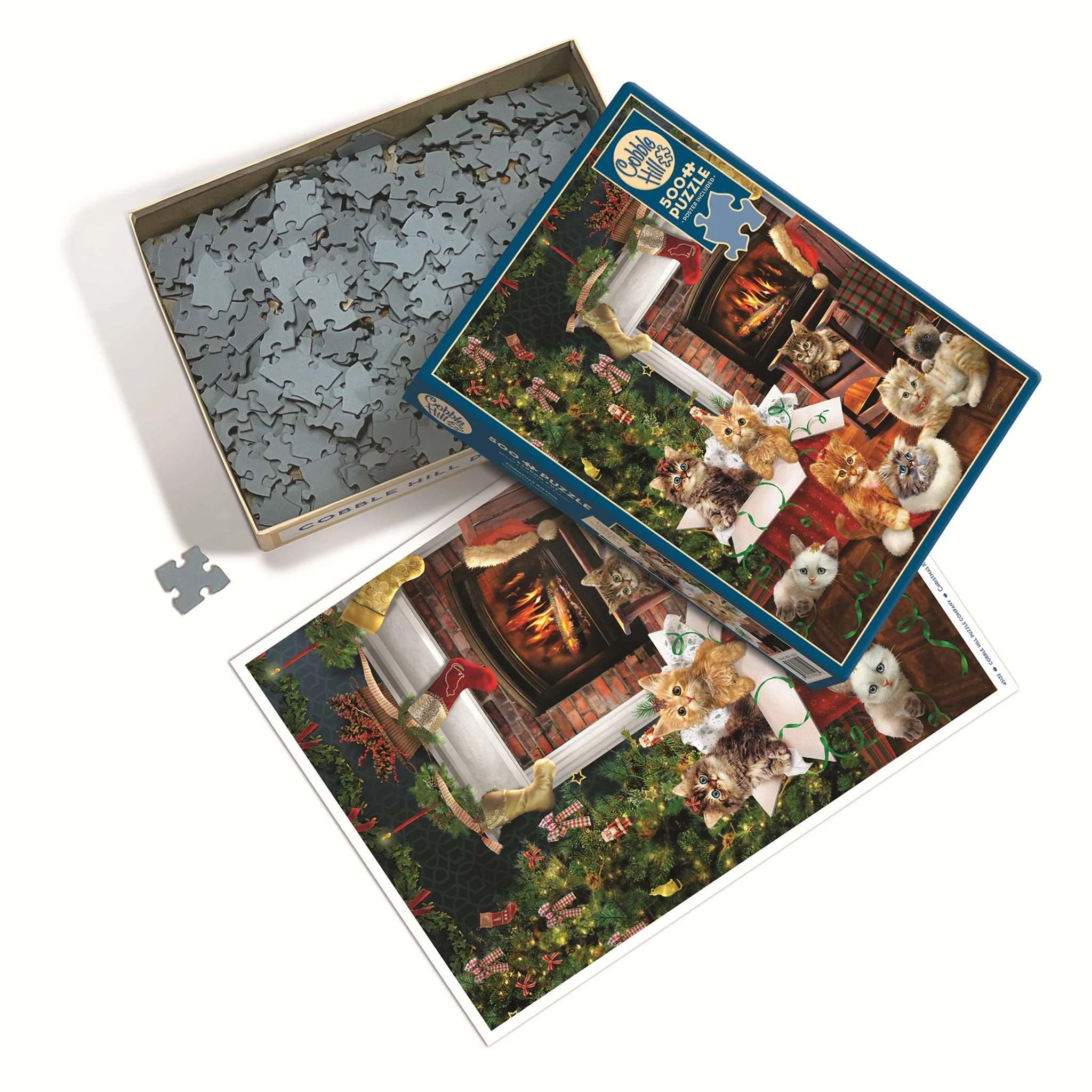 Christmas Kittens 500 Piece Puzzle - Image 4
