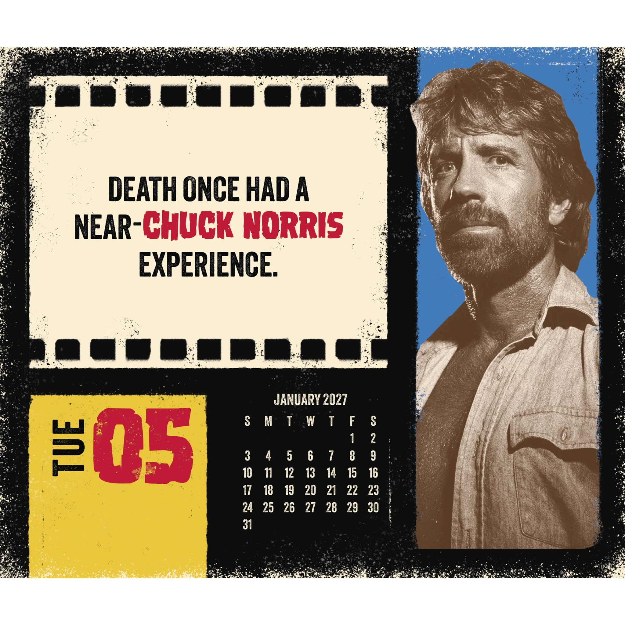 Chuck Norris 2027 Box Calendar - Image 4