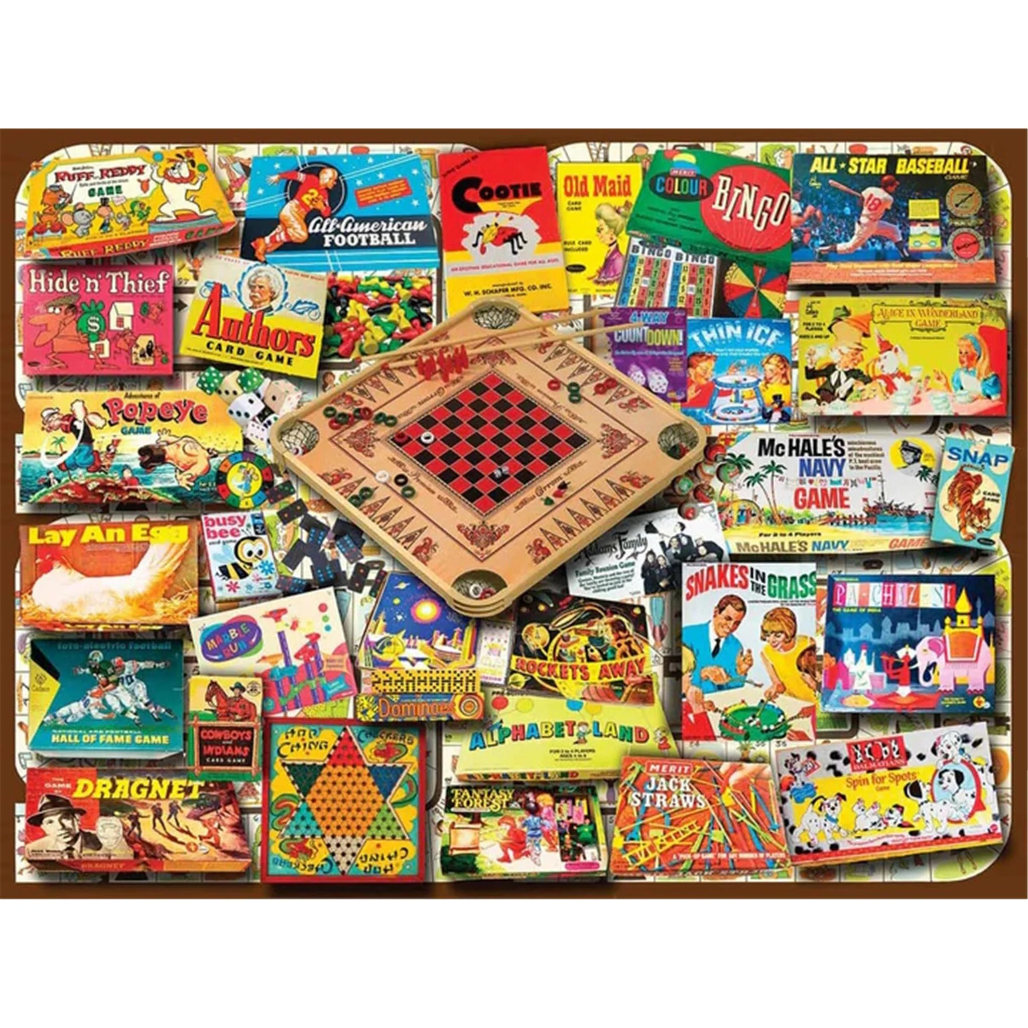 Classic Games 500 Piece Puzzle - Image 2