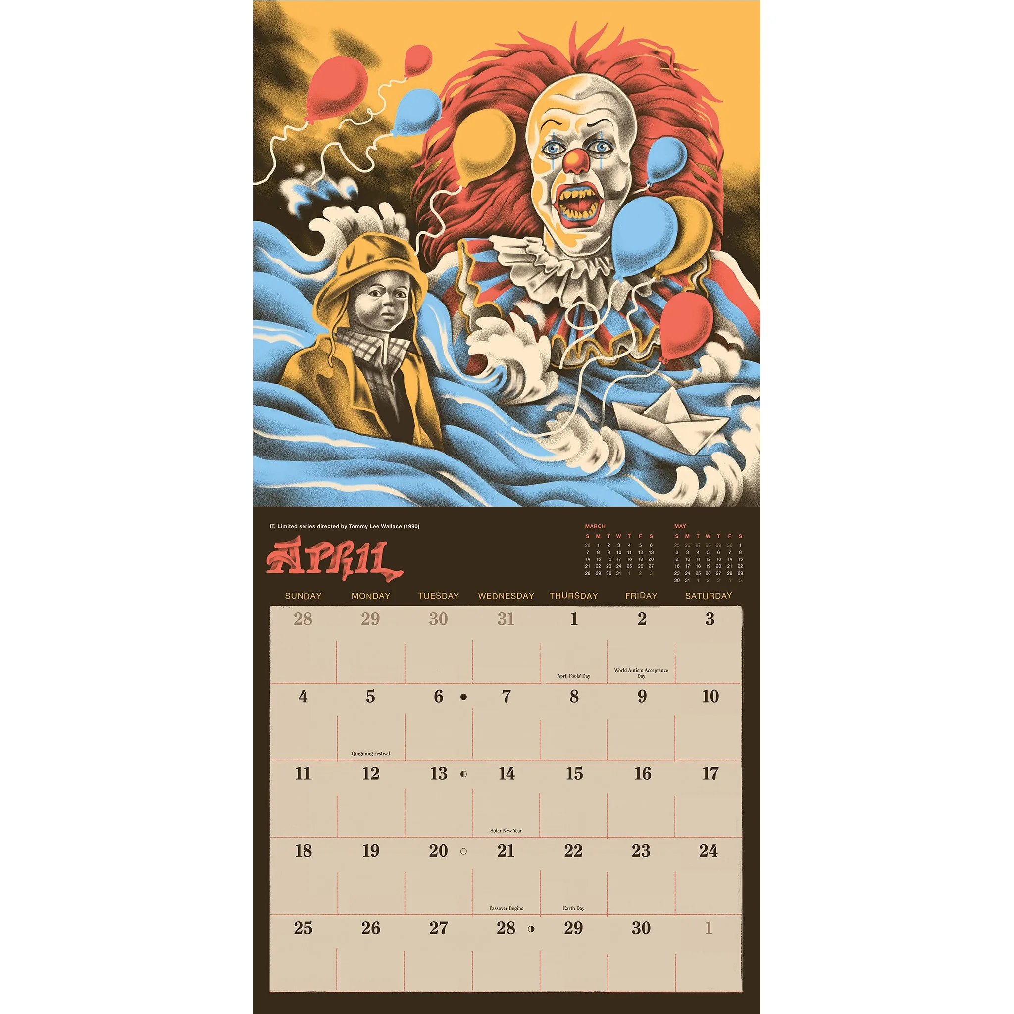 Classic Horror Movies 2027 Wall Calendar - Online Only - Image 6