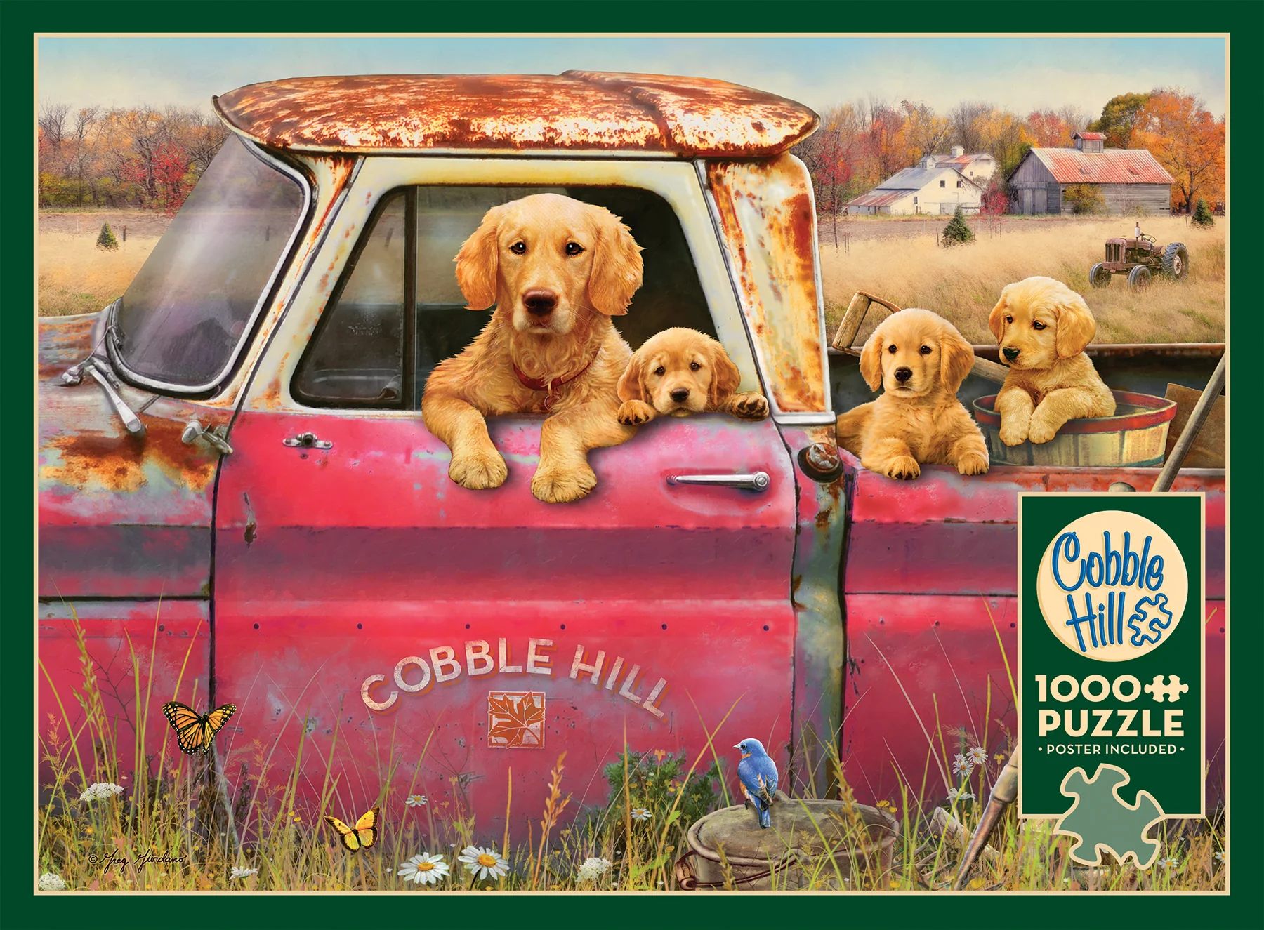 Cobble Hill Farm 1000 Piece Puzzle - Image 4