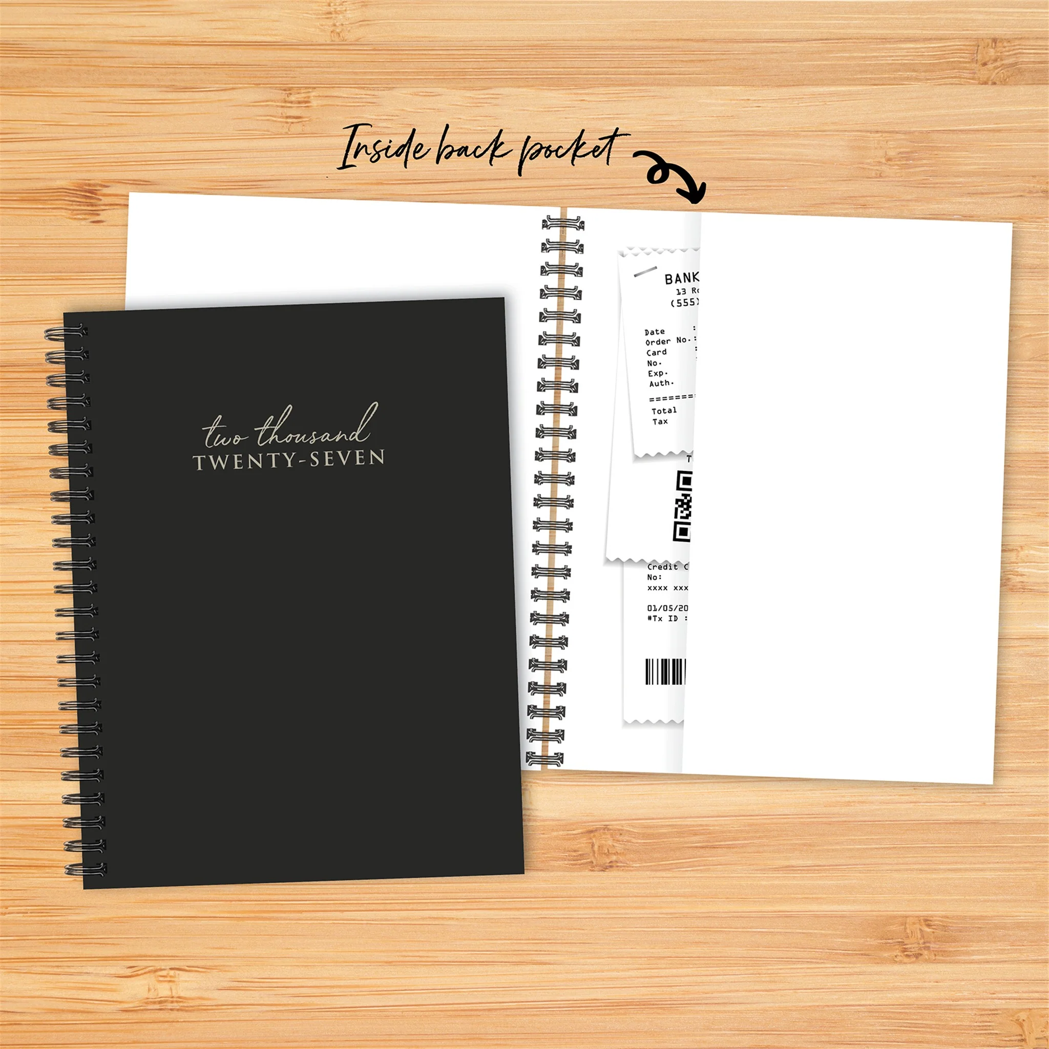 Contemporary Black Exclusive 2027 Engagement Calendar - Image 4