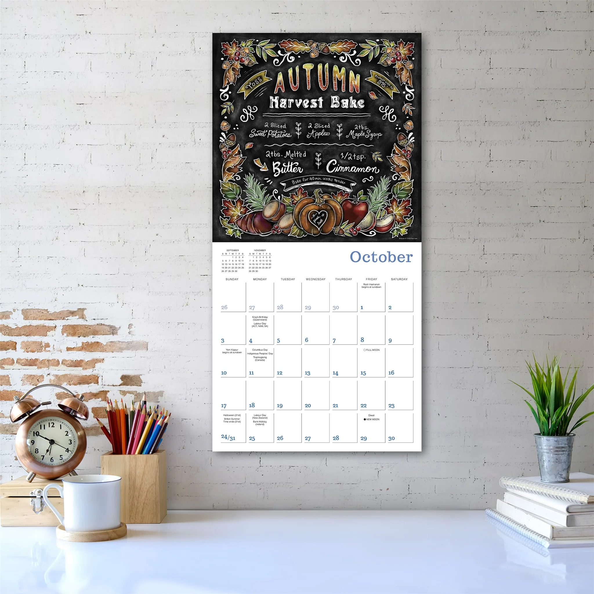 Cooking with Love Provides Food for the Soul 2027 Wall Calendar - Image 5
