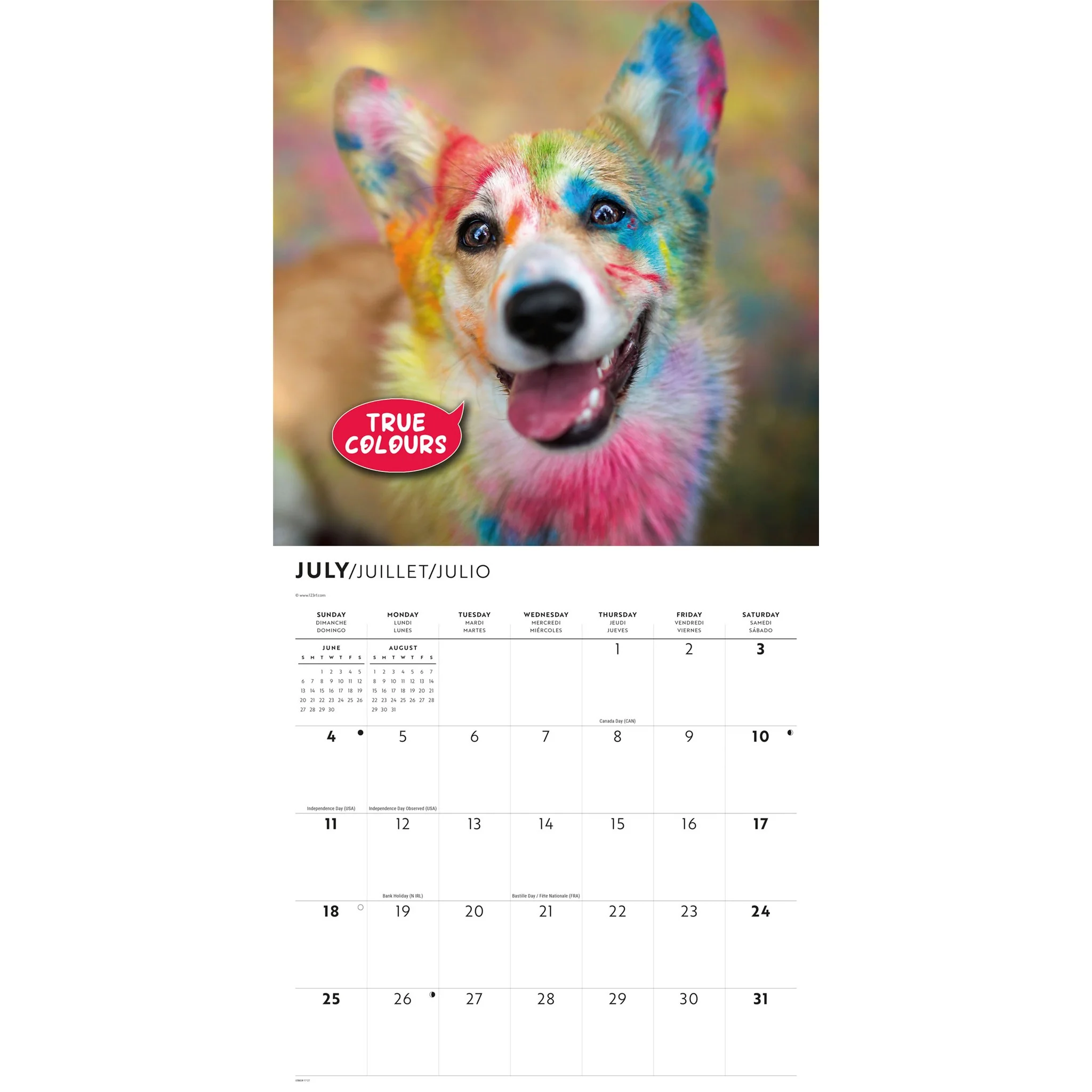 Corgi Capers 2027 Wall Calendar - Image 4