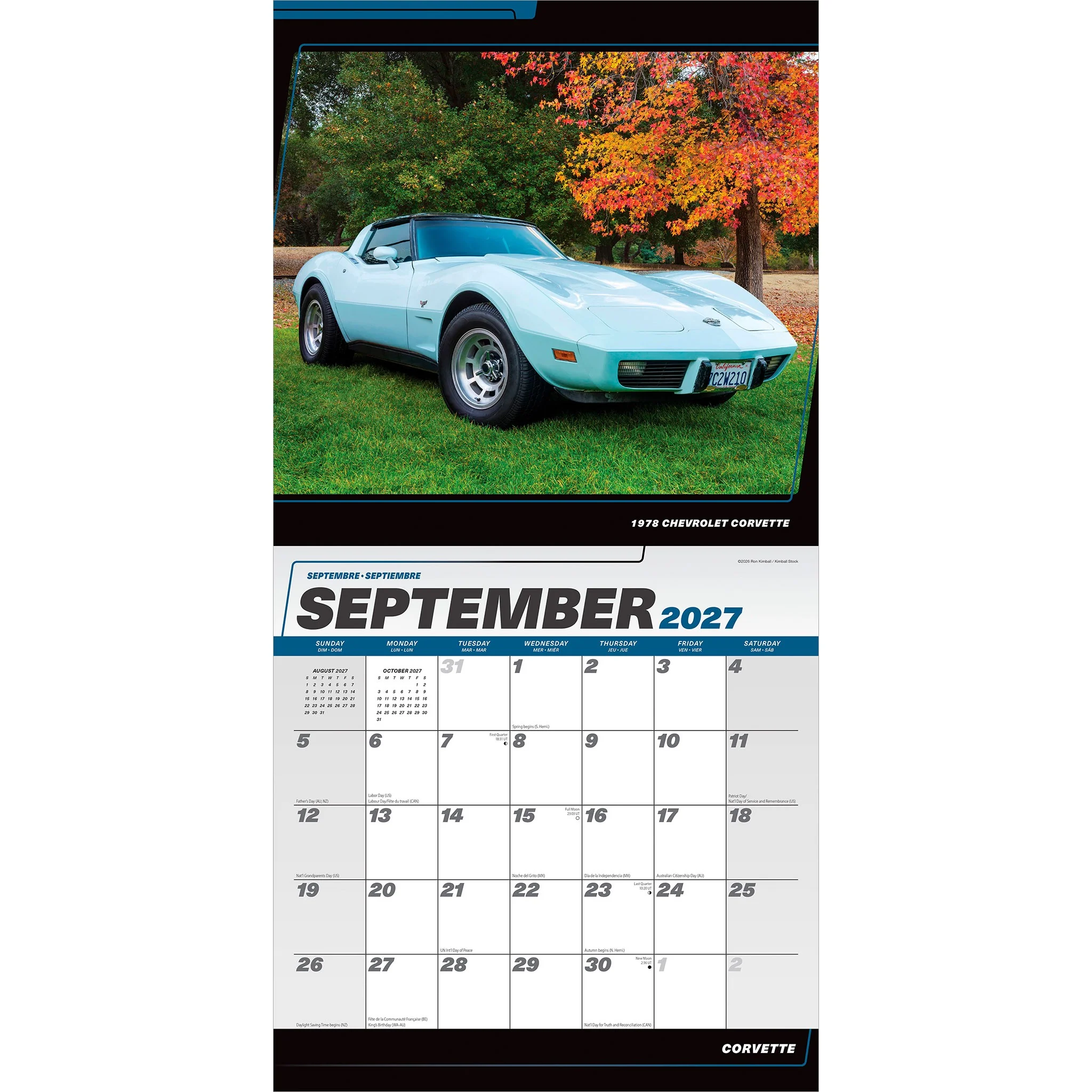Corvette 2027 Wall Calendar - Image 4
