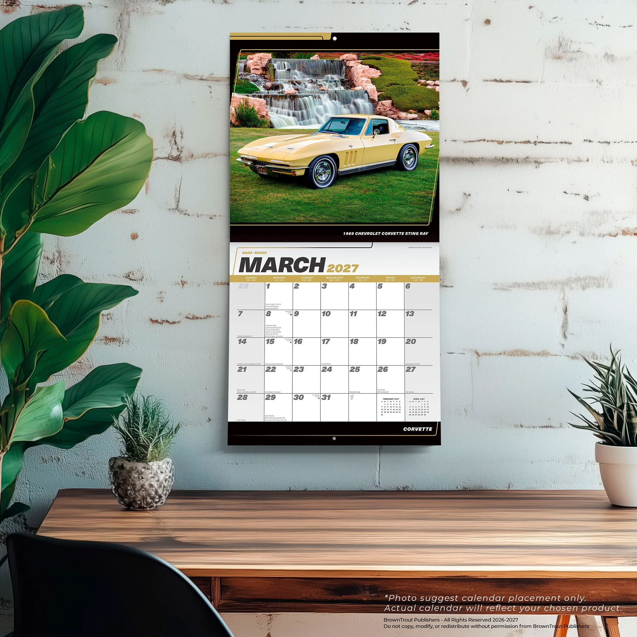 Corvette 2027 Wall Calendar - Image 5