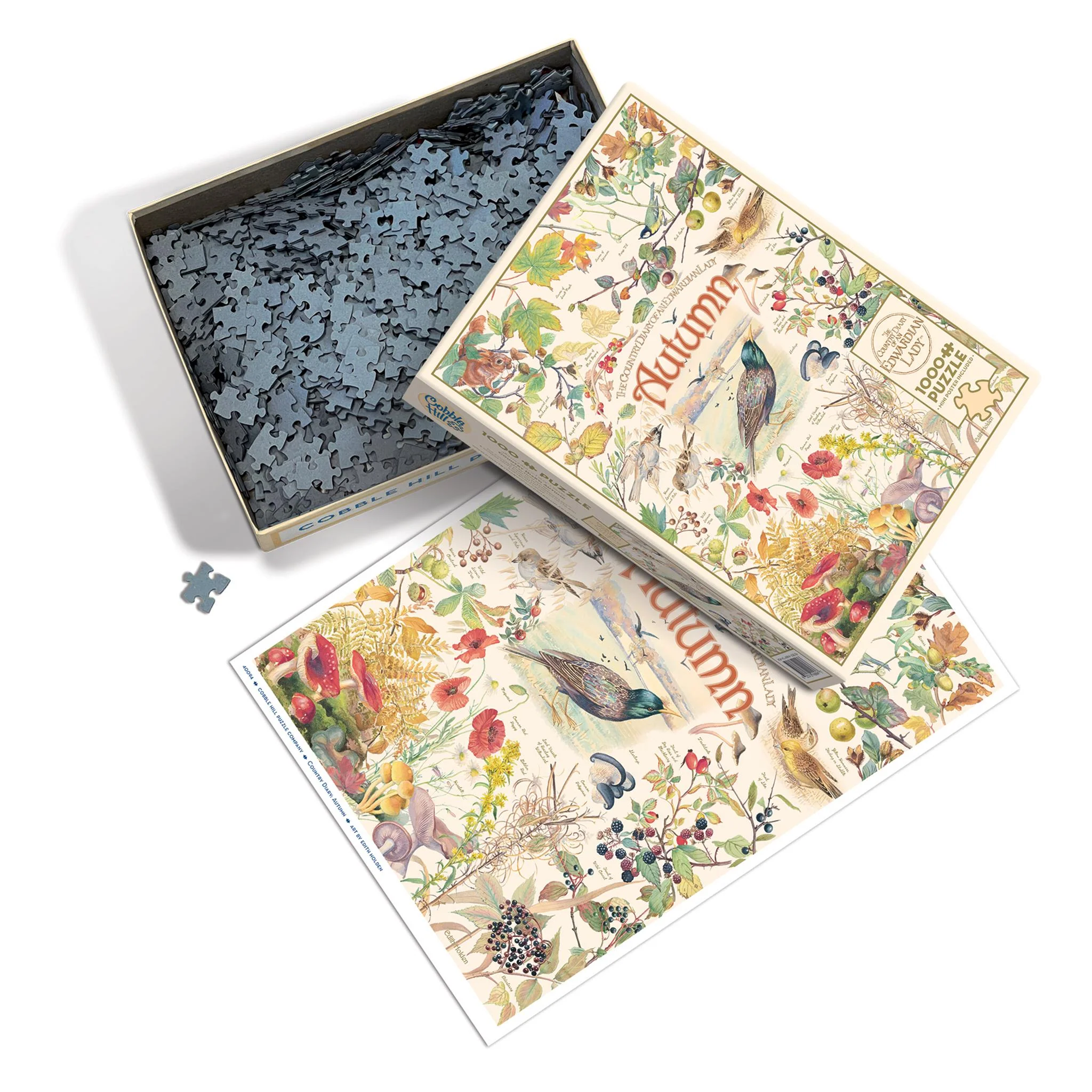 Country Diary: Autumn 1000 Piece Puzzle Cobble Hill - Image 4