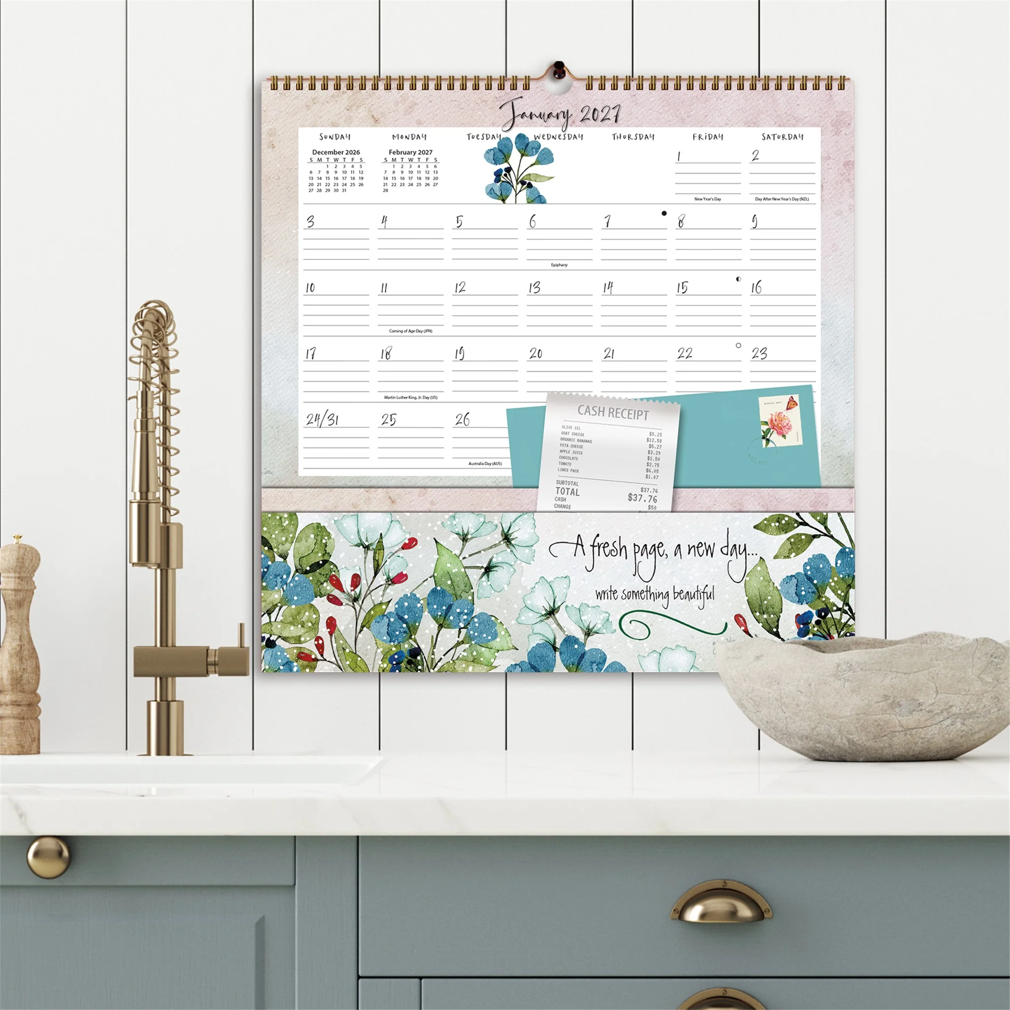 Country Pleasures Note Nook 2027 Wall Calendar - Online Only - Image 5