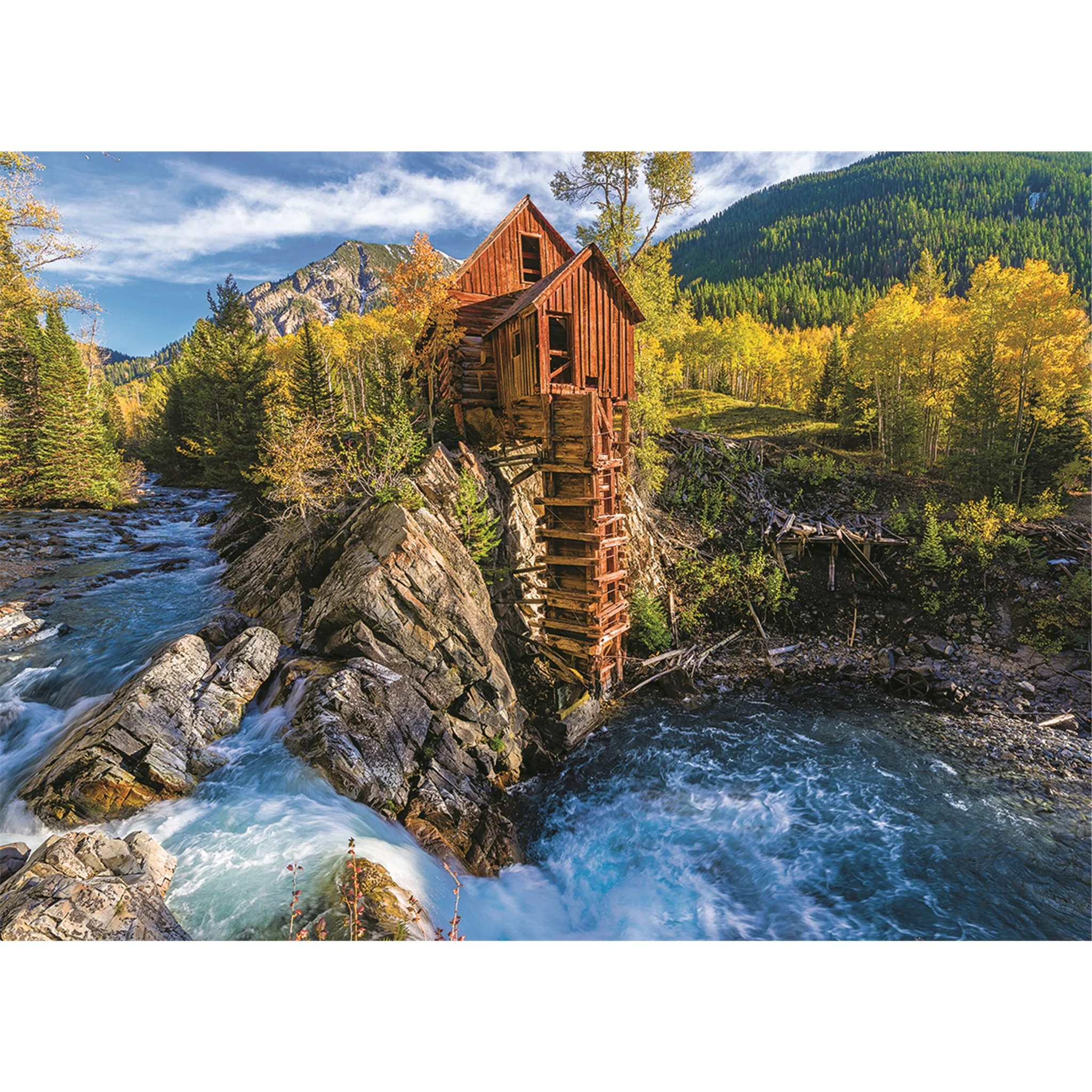 Crystal Mill 1000 Piece Puzzle - Image 2