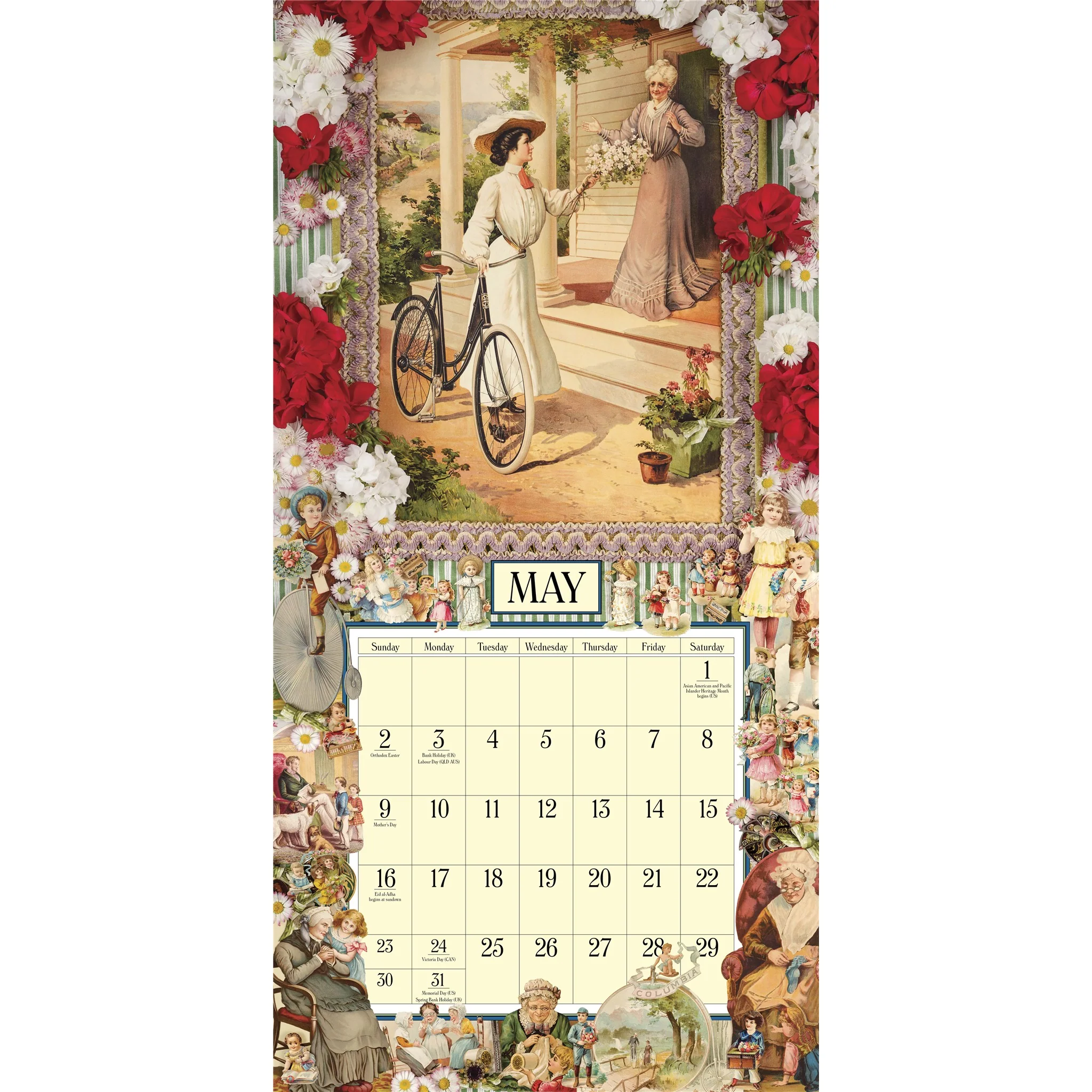Cynthia Harts Victoriana 2027 Wall Calendar - Image 4