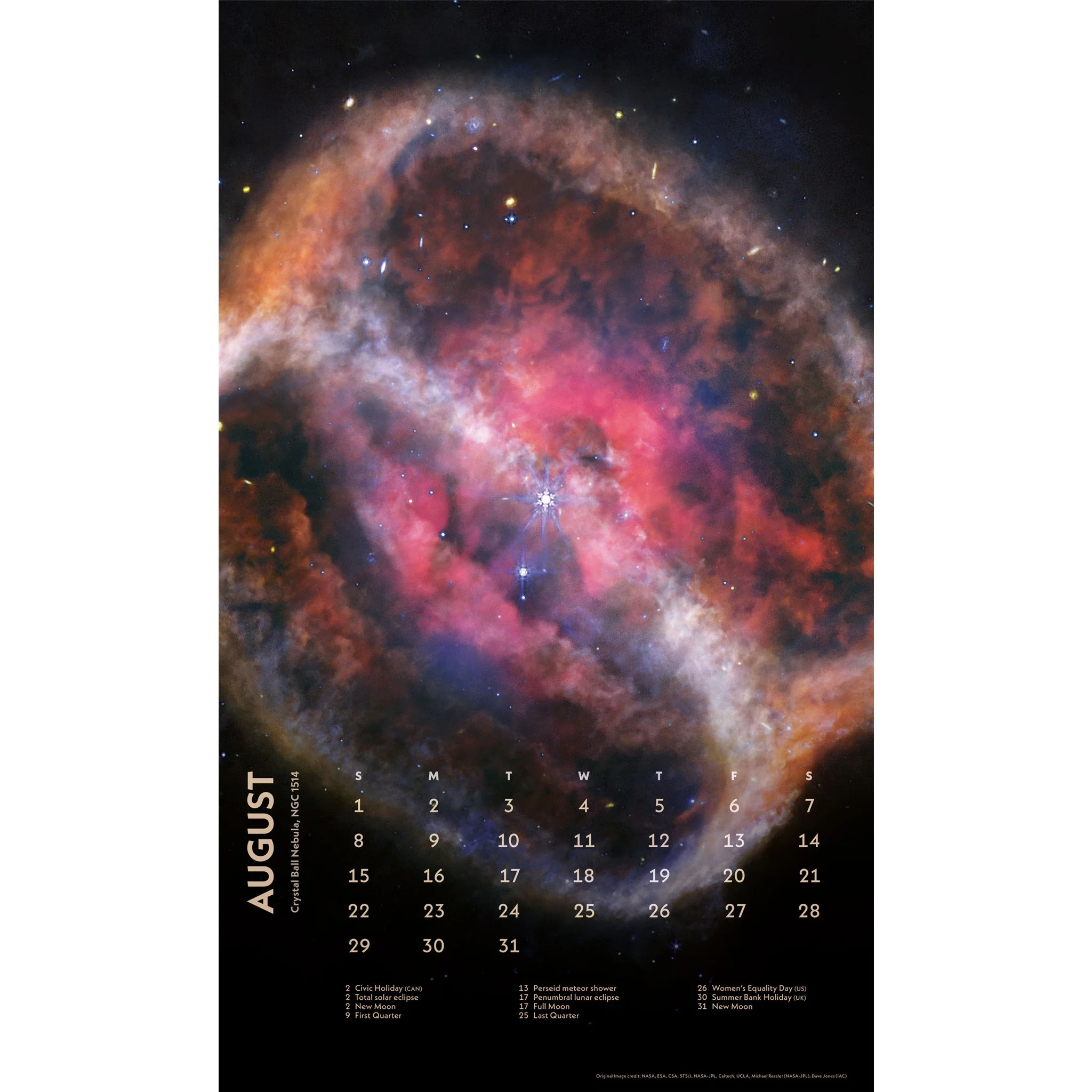 Deep Space Big Picture 2027 Poster Calendar - Image 4