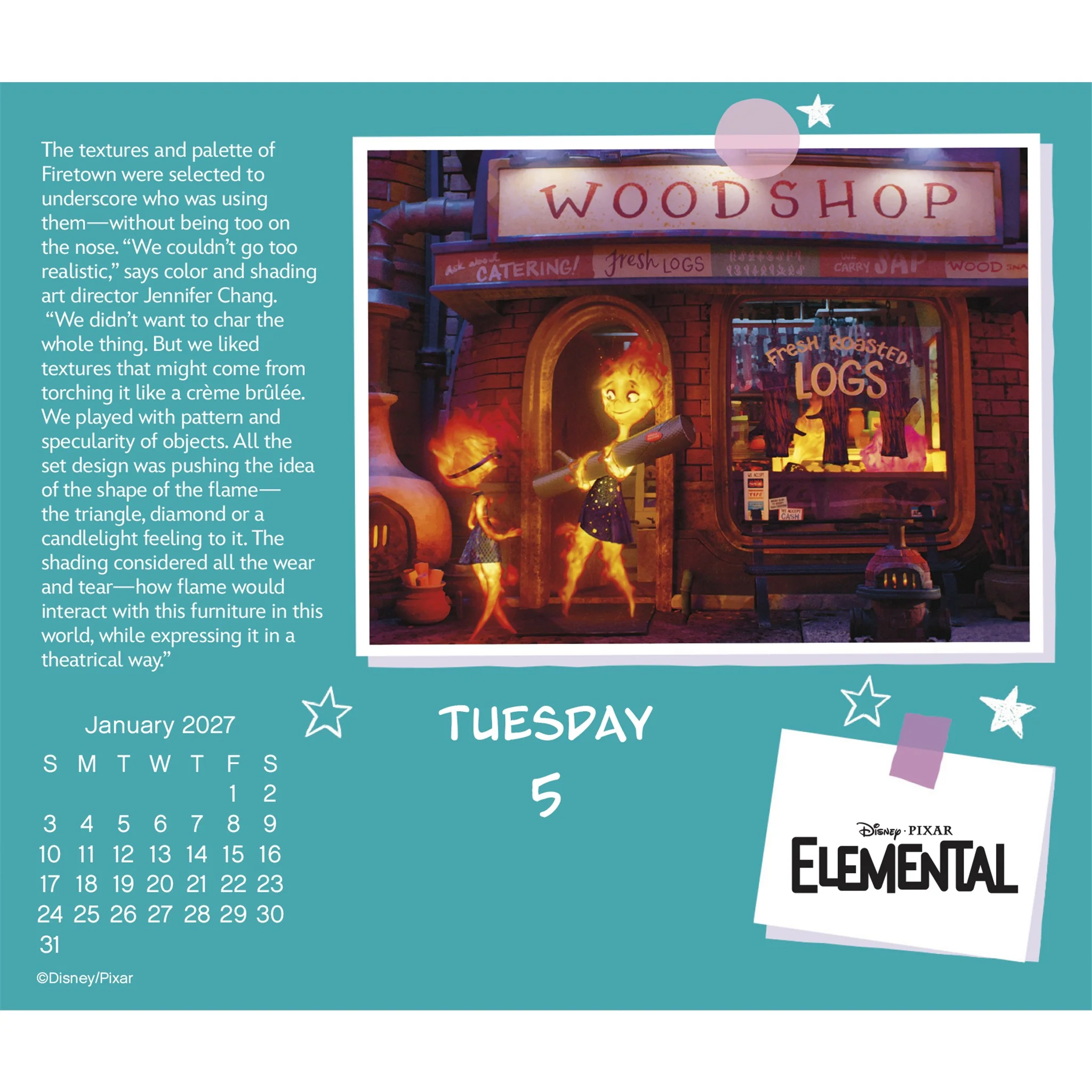 Disney Pixar 2027 Box Calendar - Online Only - Image 6