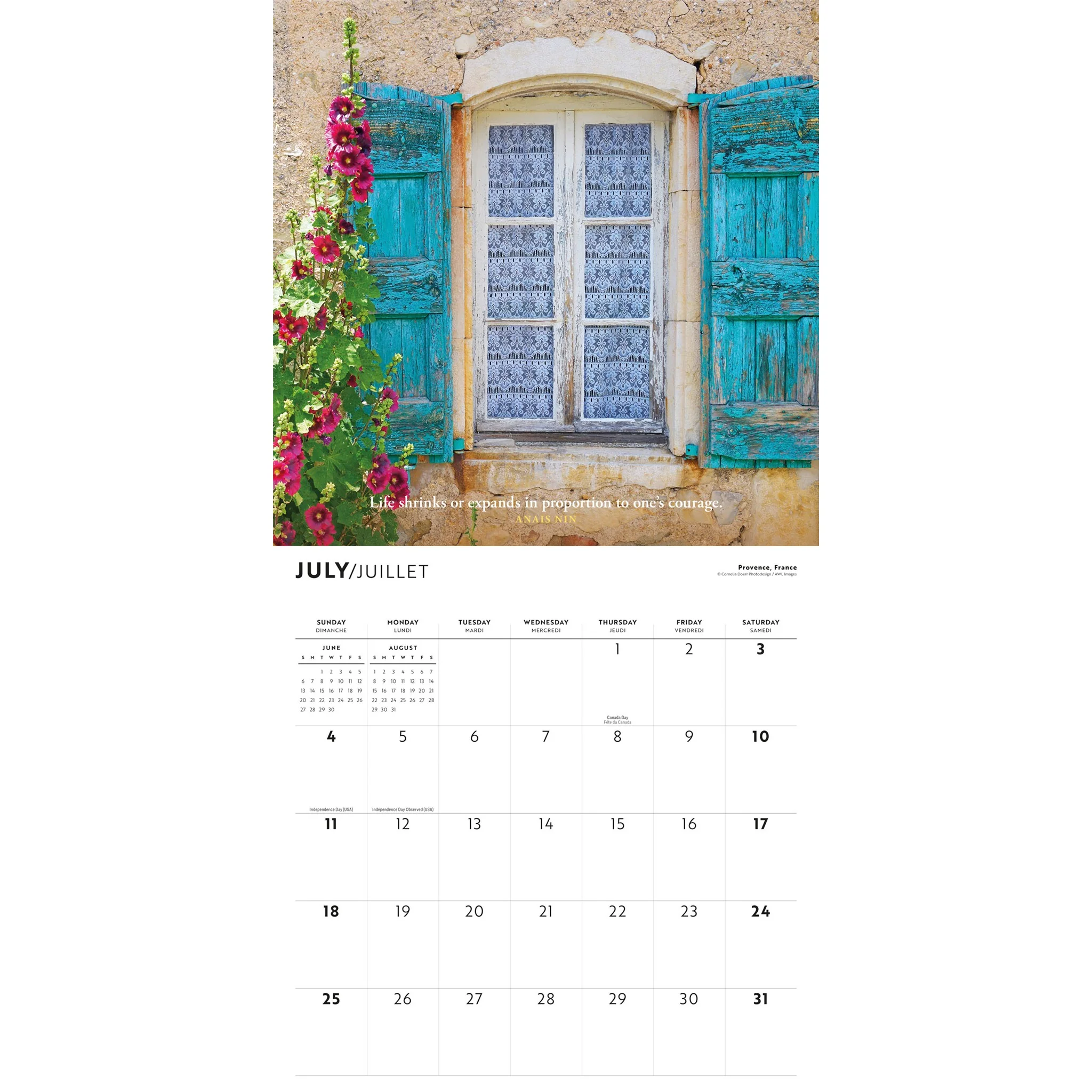 Doors and Windows 2027 Wall Calendar - Image 4